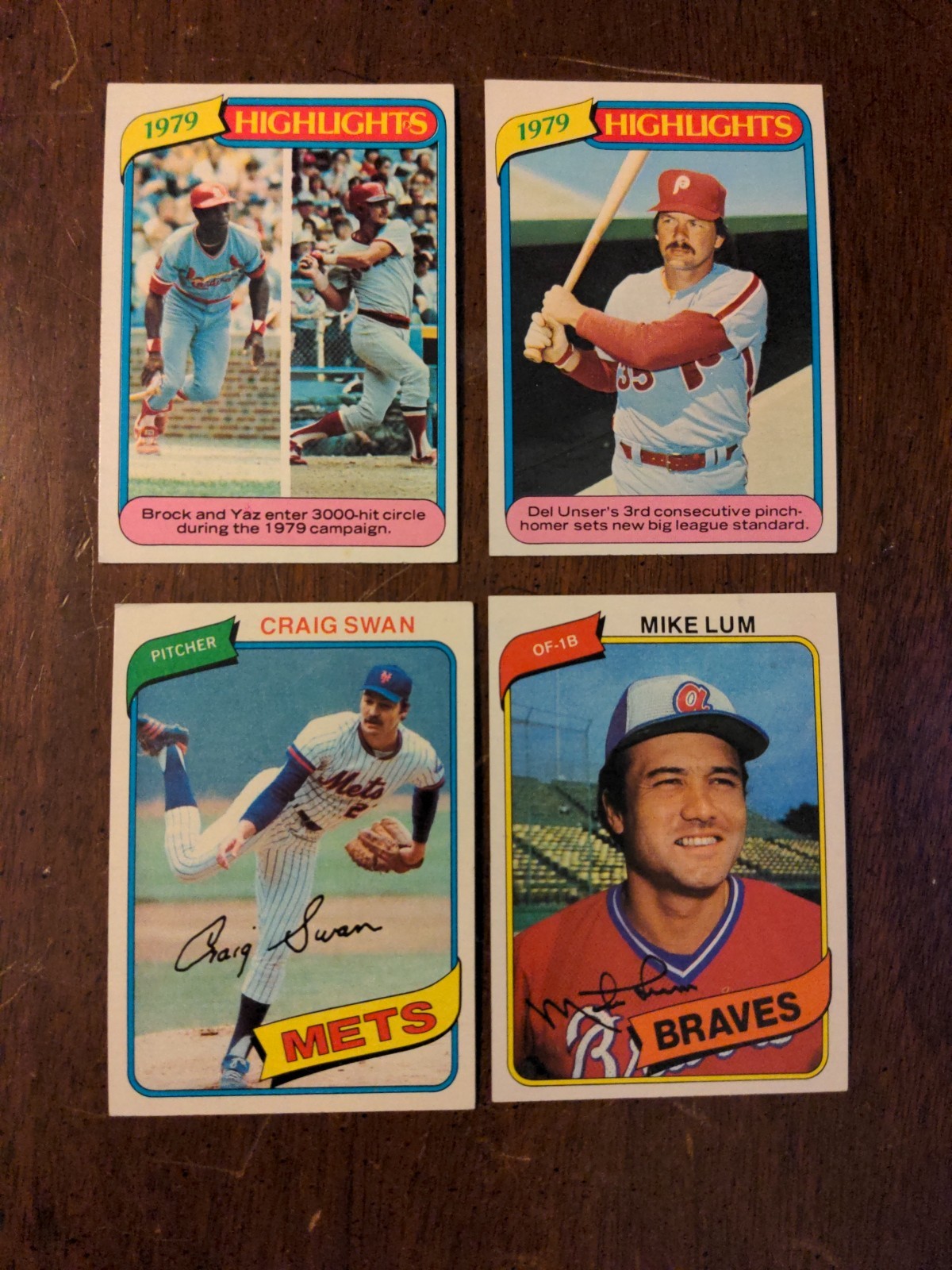 1980 Topps Baseball card singles you pick / choose #s 1-250 EXMT-NRMT