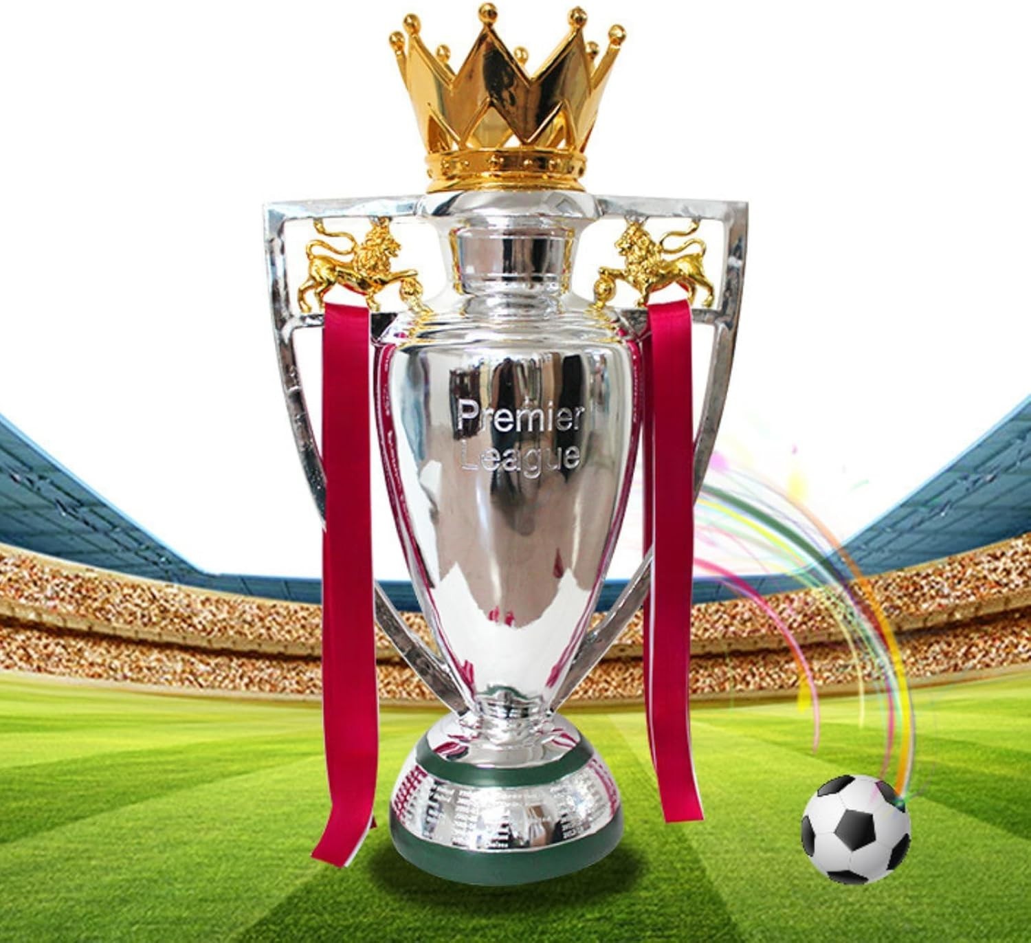 2026 Arsenal League Champions Trophy Player Size Replica Football Collectibles