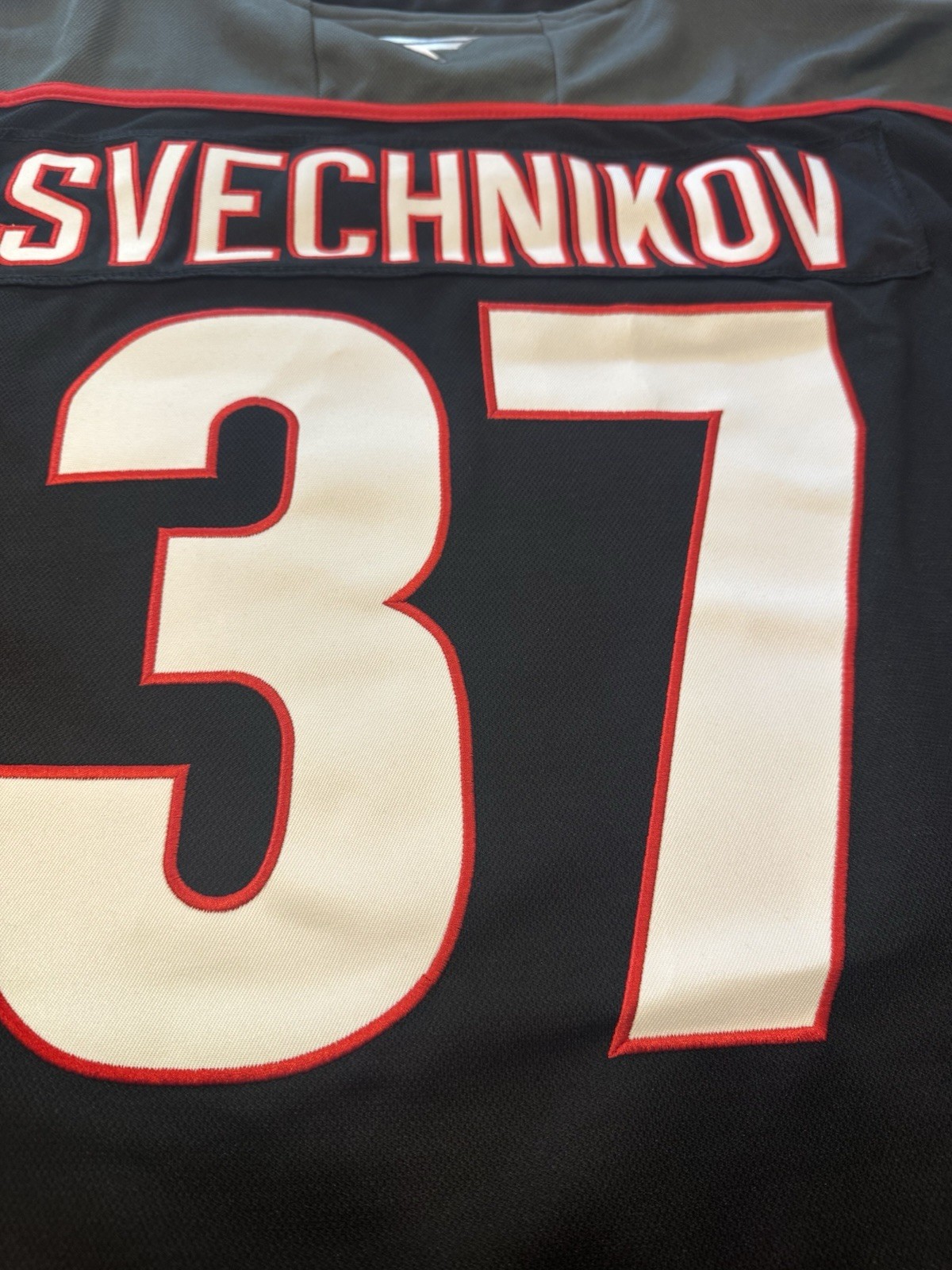 SVECHNIKOV Carolina Hurricanes #37 Black Home Jersey All Sizes New w/tags 2026