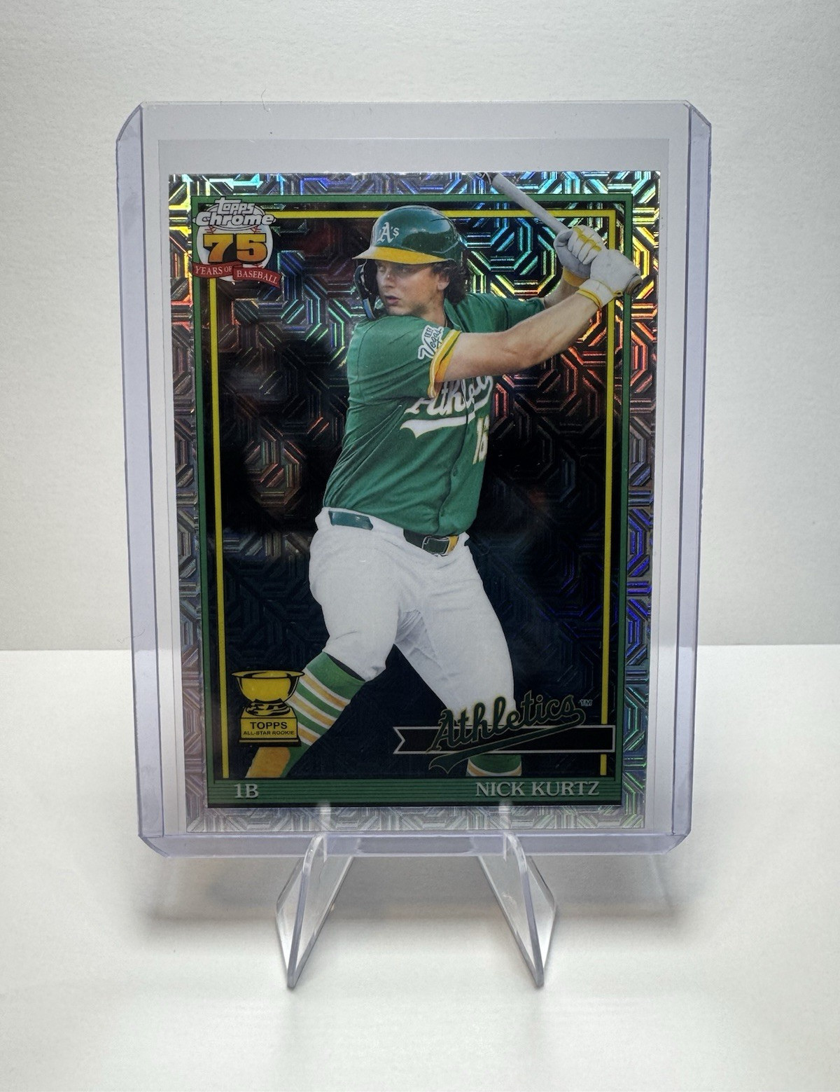 2026 Topps Chrome Series 2 Nick Kurtz 91C2-50 Silver Pack Mojo