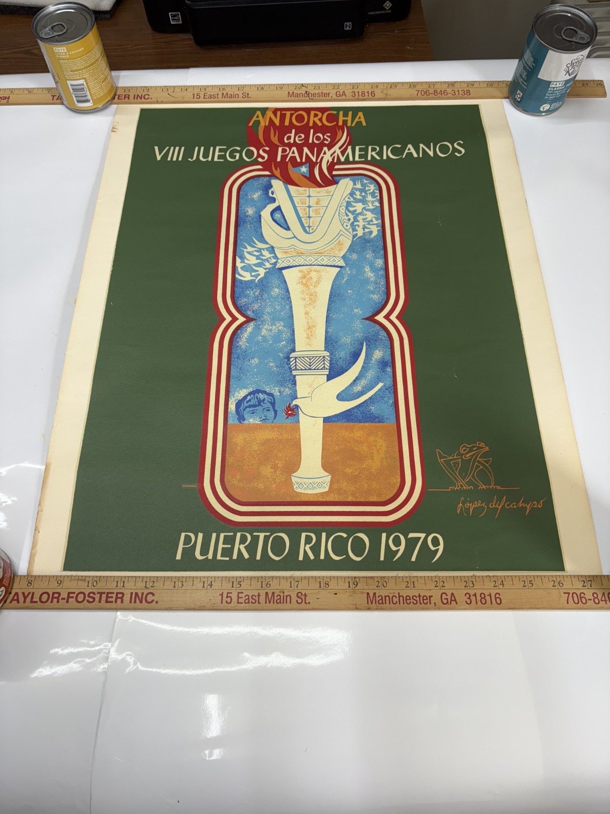 Pan American Games 1979 Puerto Rico Serigrafia Poster 127 of 250