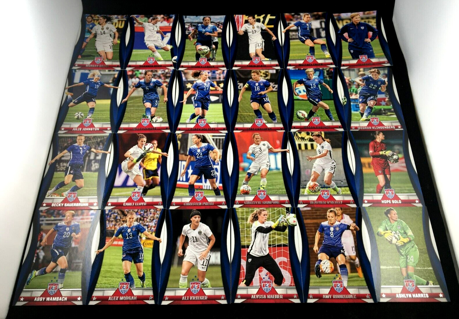 Complete 67 Card Box Set – 2015 Panini US National Soccer Team USWNT USMNT USA