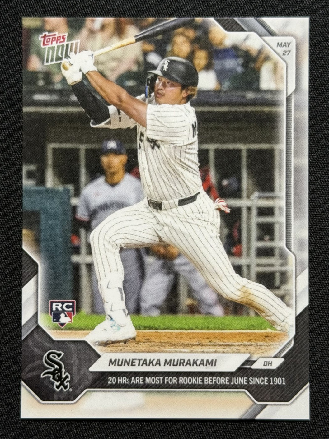 2026 Topps Now • Munetaka Murakami RC #257 • 20 HR Rookie Record • White Sox