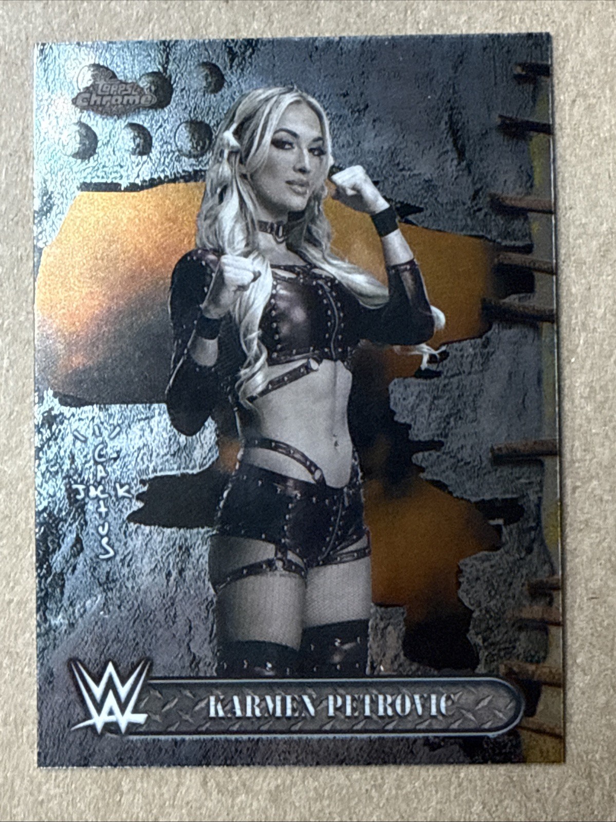 2025 Topps Chrome CACTUS JACK WWE Wrestling Cards #1-200 You Pick/Choose! READ*