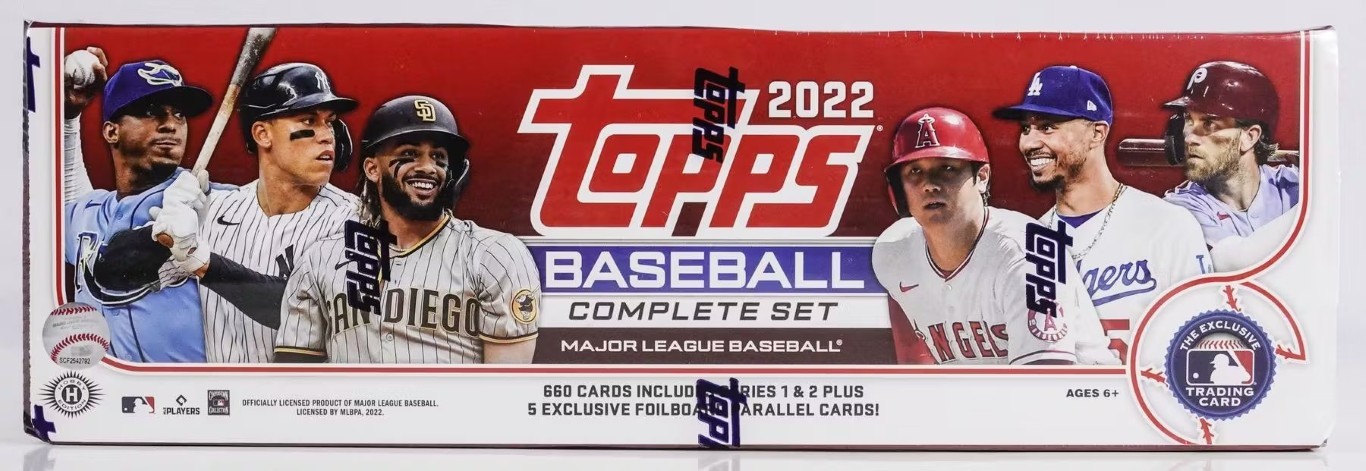 2022 Topps Baseball Complete Set Factory Sealed 660 Cards + Bonus Pack