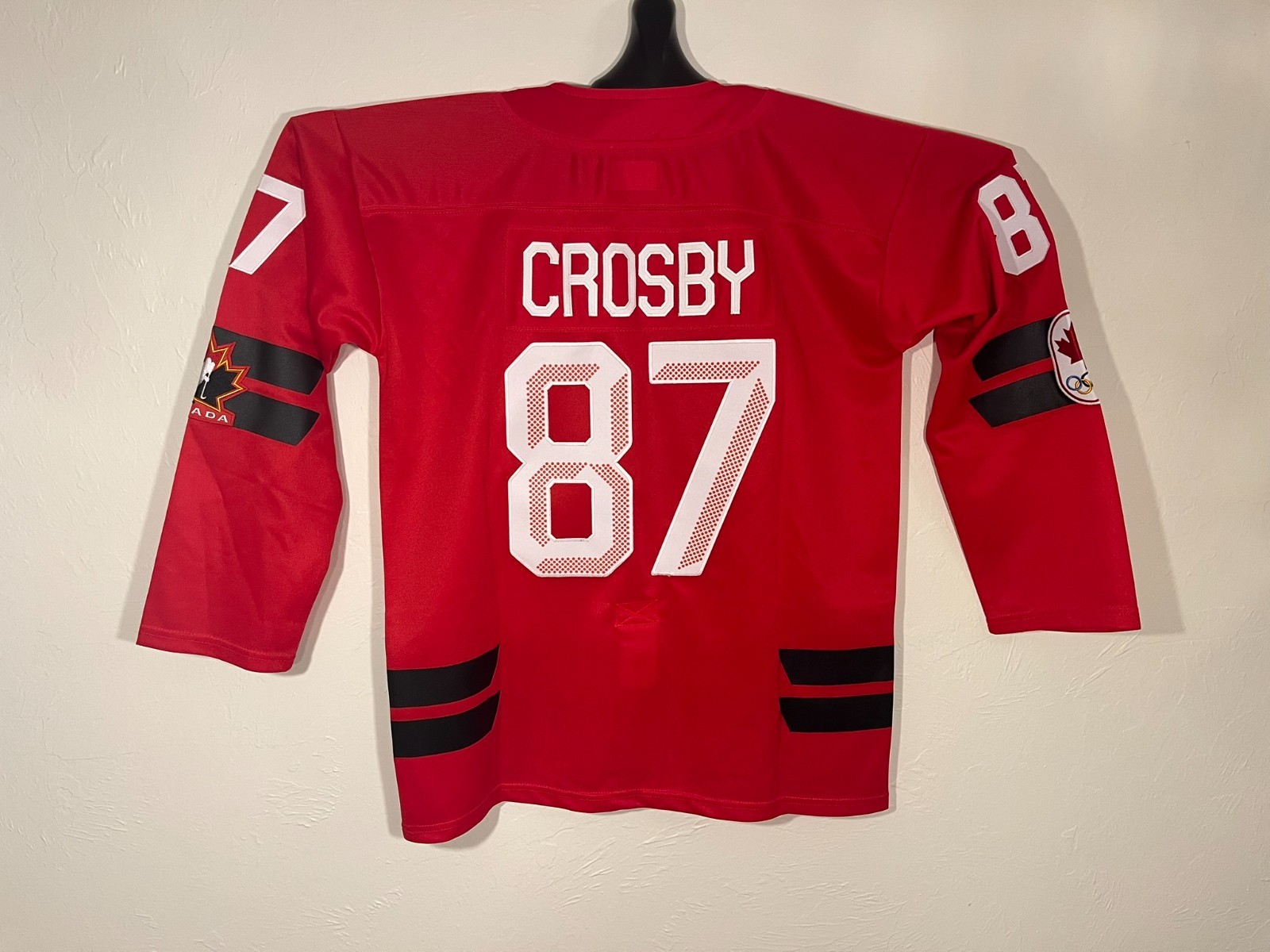 Sidney Crosby #87 Team Canada Hockey Jersey 2026 Olympics Red New All Stitched