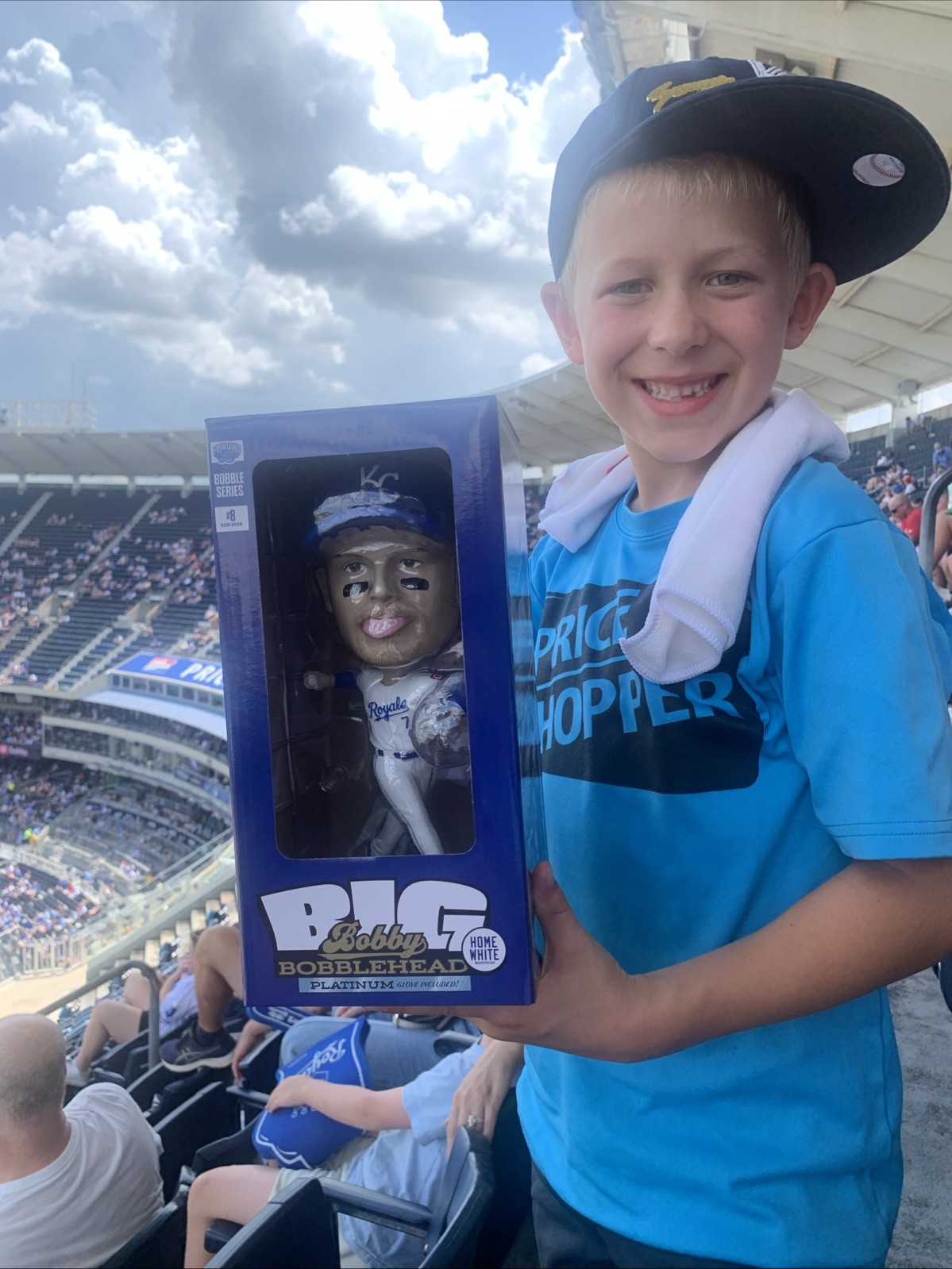 Big Bobby Bobble head Home White Platinum Glove 7/19 🔥⚾️🔥Royals