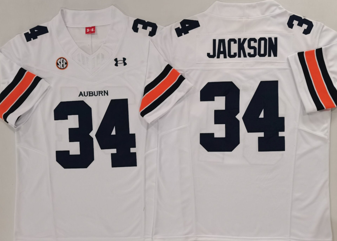 Bo Jackson Auburn Tigers Football Jersey – NWT – Multiple Sizes/Colors