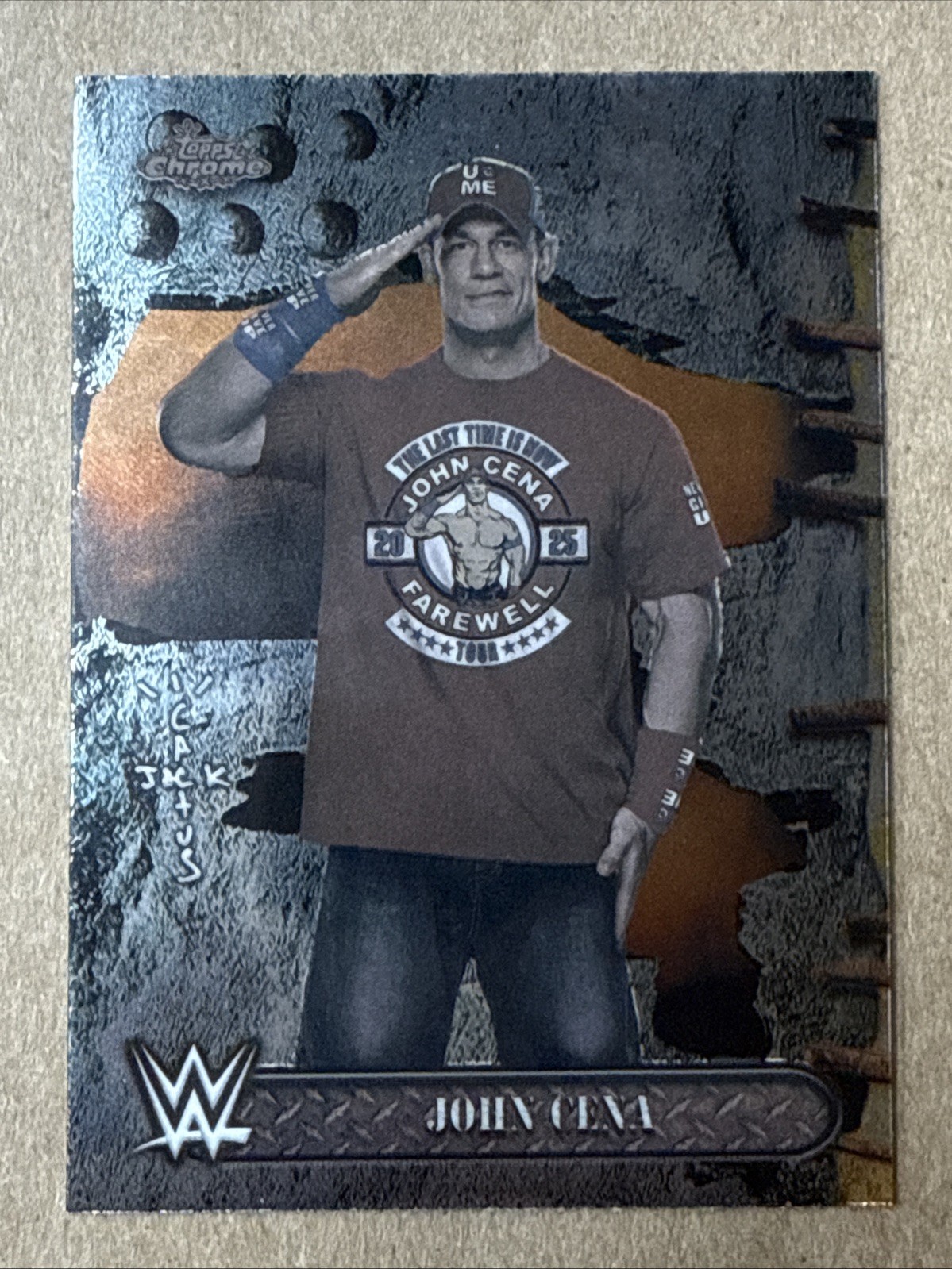 2025 Topps Chrome CACTUS JACK WWE Wrestling Cards #1-200 You Pick/Choose! READ*