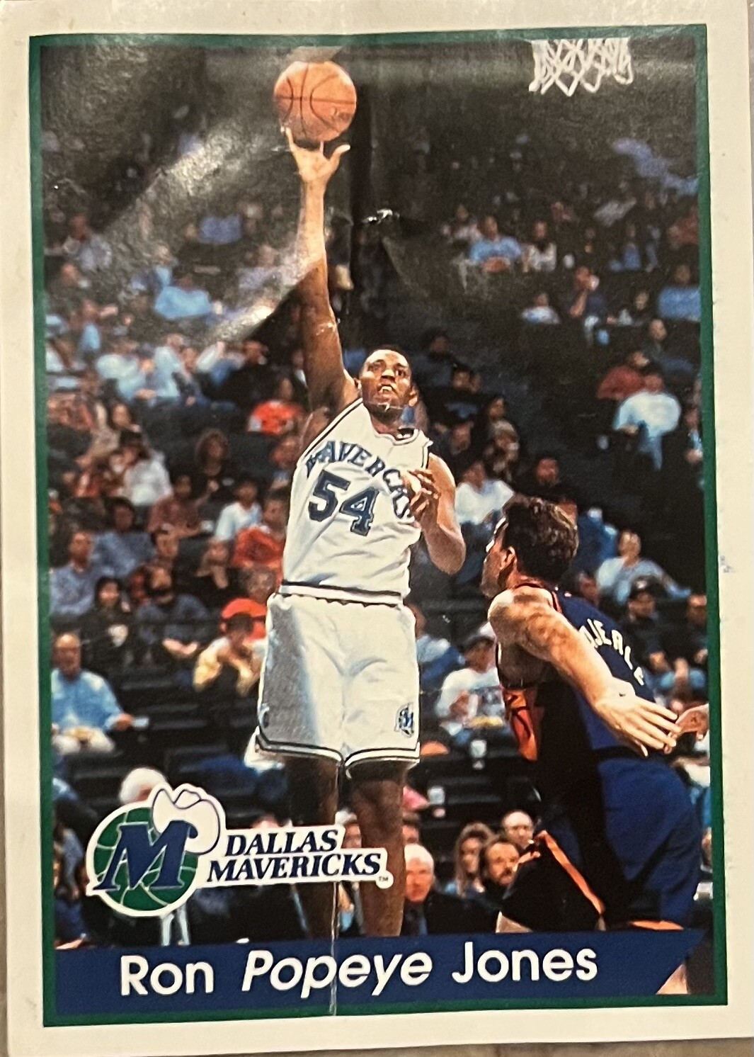[121] RON ‘POPEYE’ JONES – Panini Basketball NBA ’94-’95 Sticker (Non-stuck)