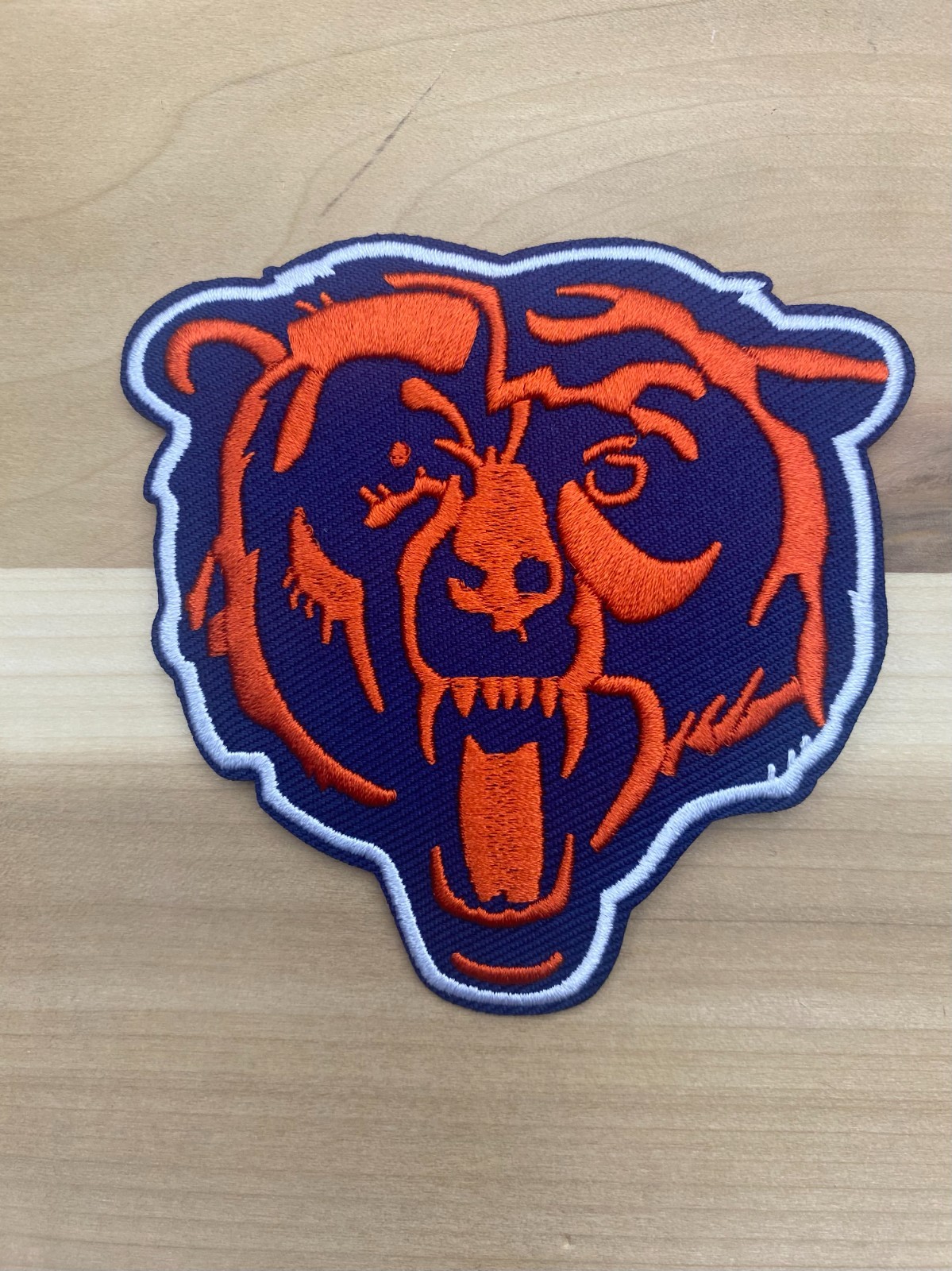 Chicago Bears Iron-On Embroidered Patch 2.5″ Small