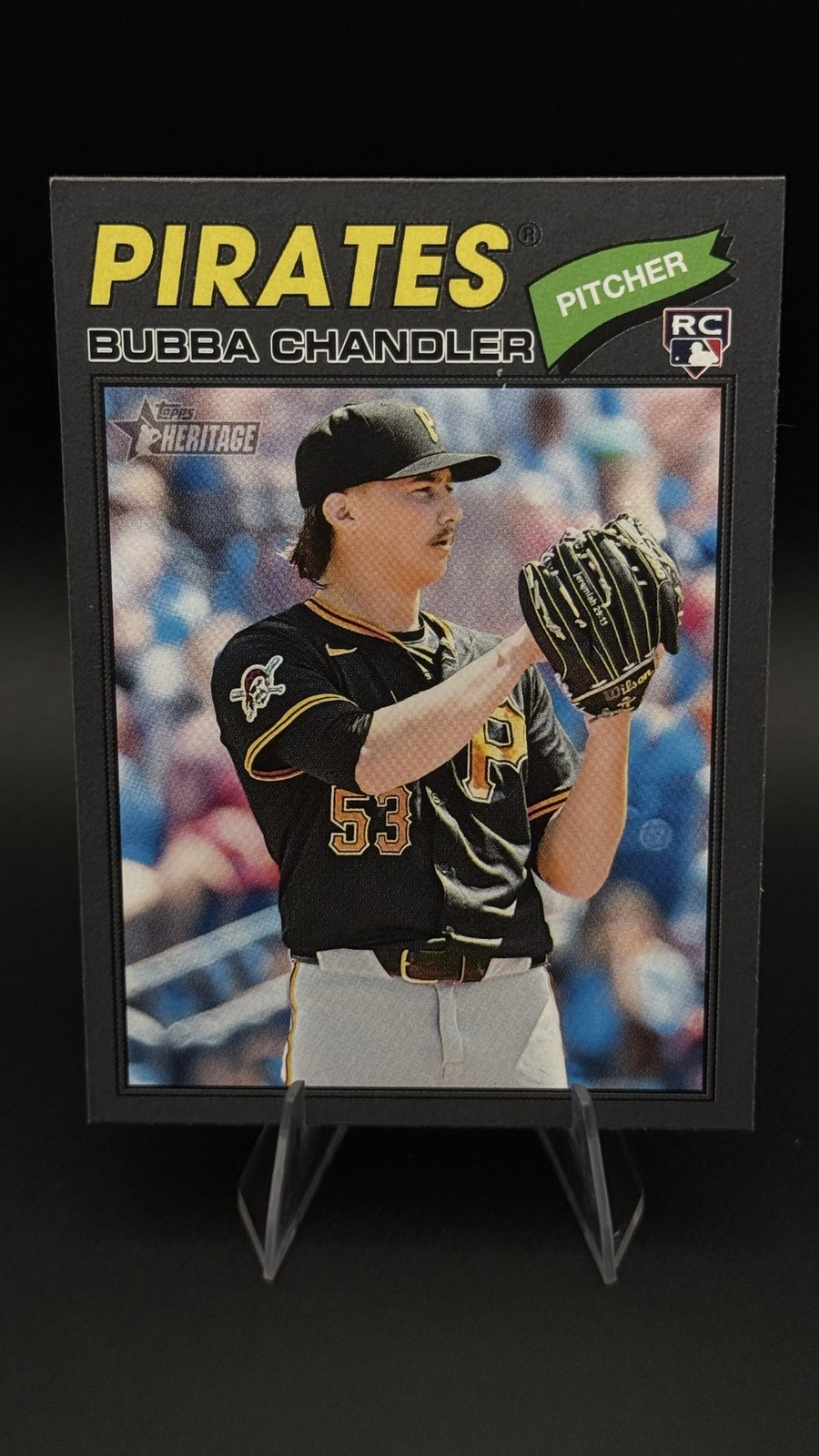 2026 Topps Heritage #265 Bubba Chandler Dark Gray