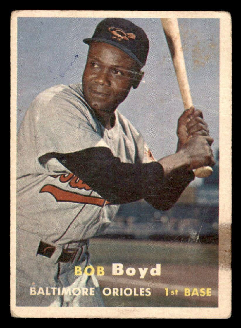 1957 Topps #26 Bob Boyd PR (Filler) (2)
