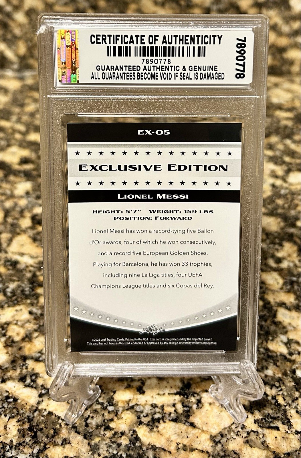 25 Card Lot 2004-22 LIONEL MESSI/PELE/CRISTIANO RONALDO Rookie GRADED GEM-MT 10