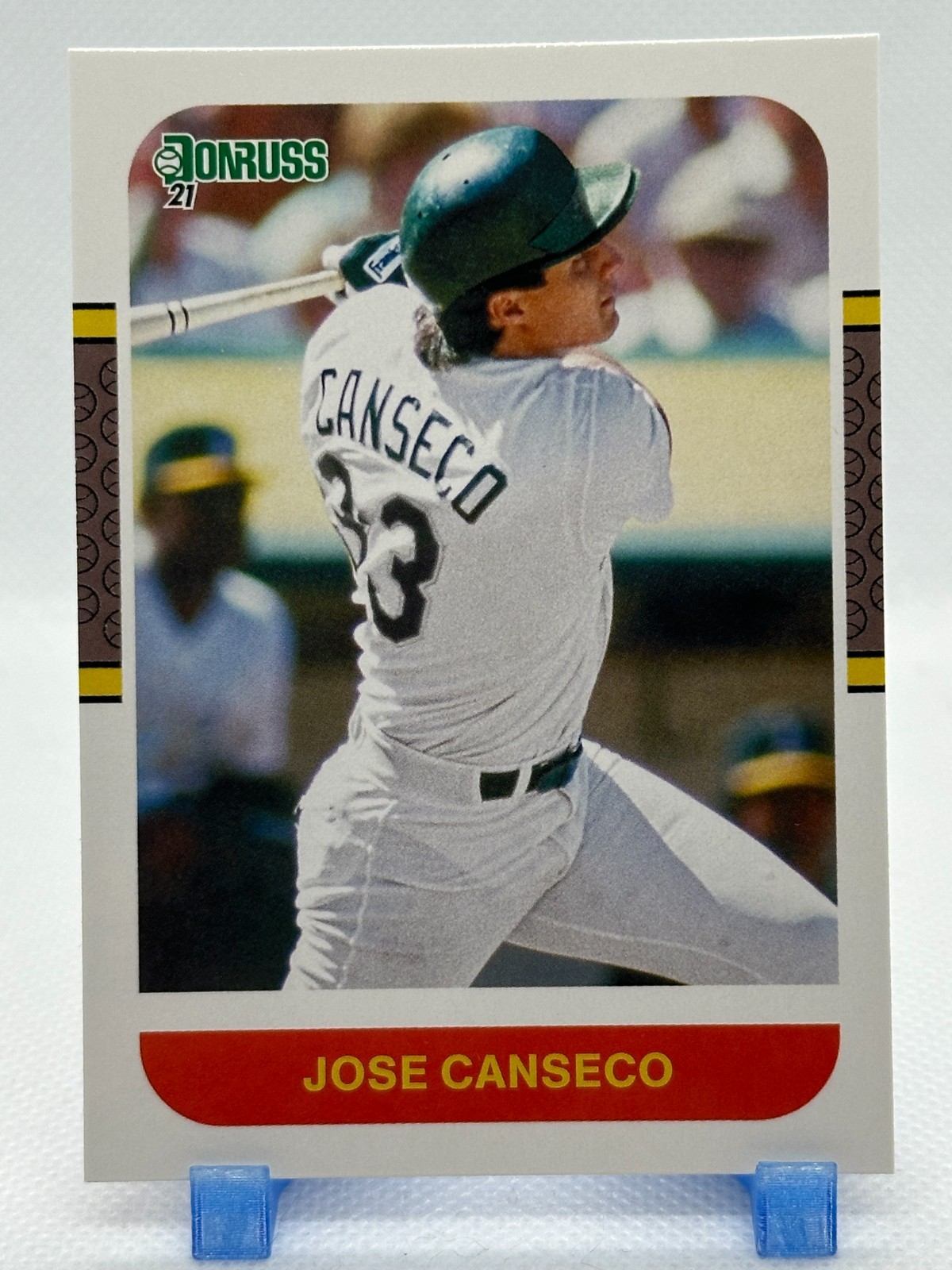 Jose Canseco 2021 Panini Donruss – Retro 1987 – Oakland Athletics