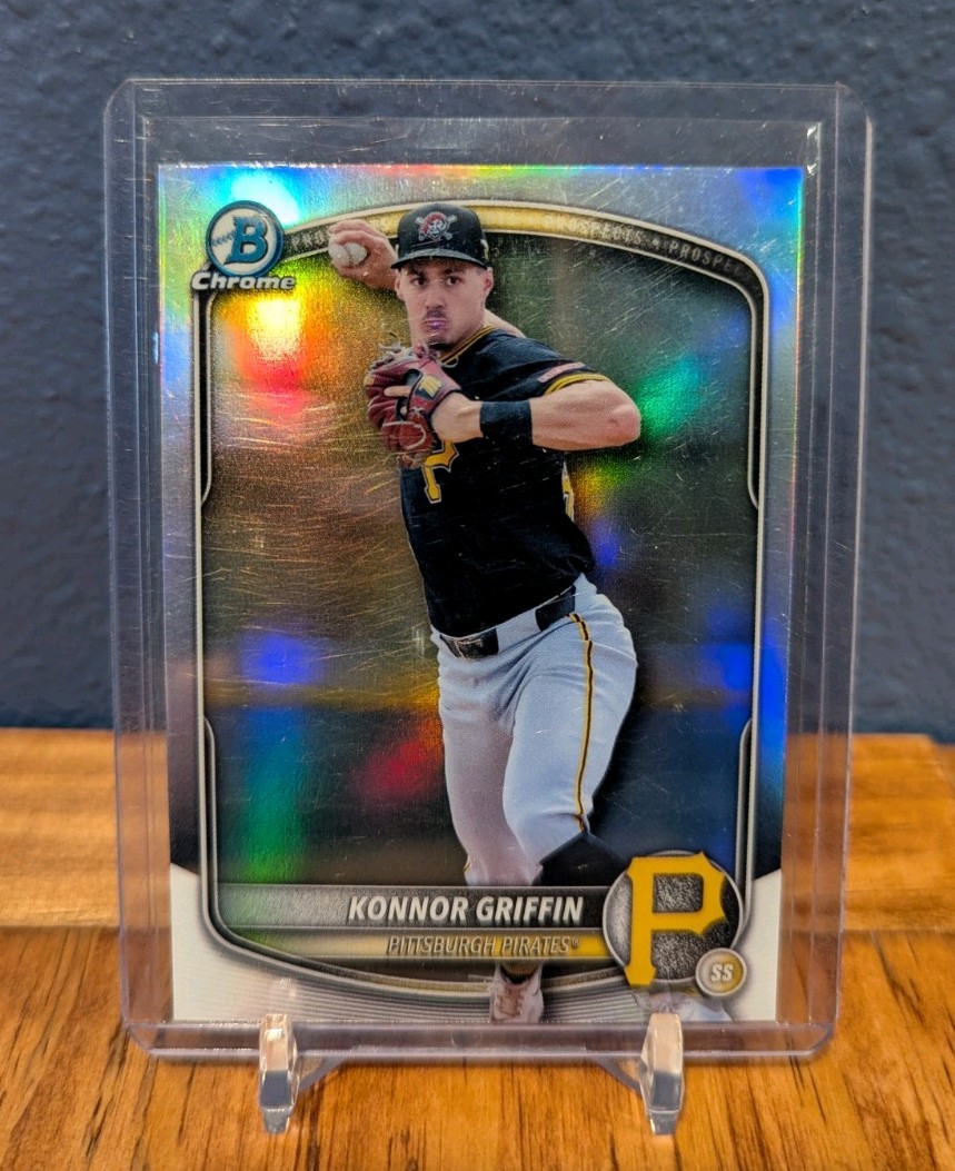 2025 Bowman Chrome Draft Baseball Konnor Griffin Refractor #BDC-102 Pirates