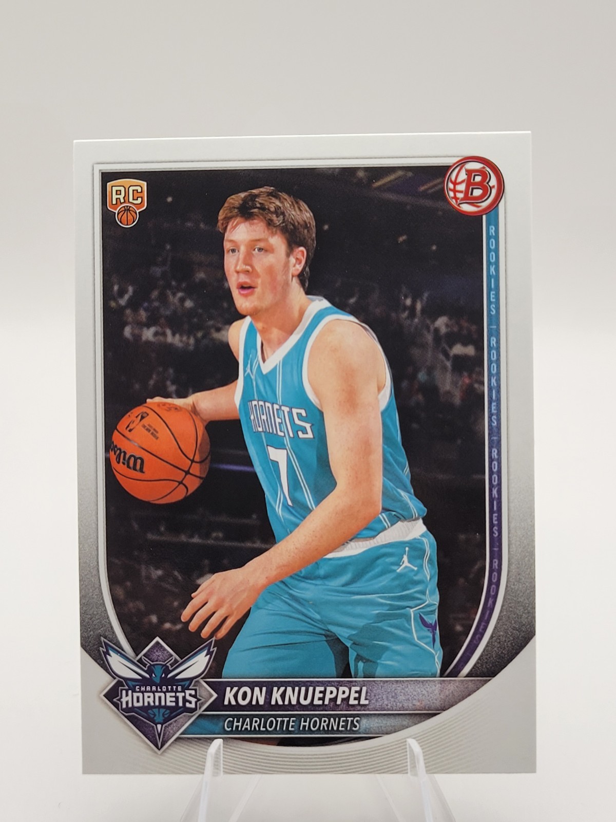 2025-26 Bowman Basketball – Kon Knueppel – RC #4 Charlotte Hornets
