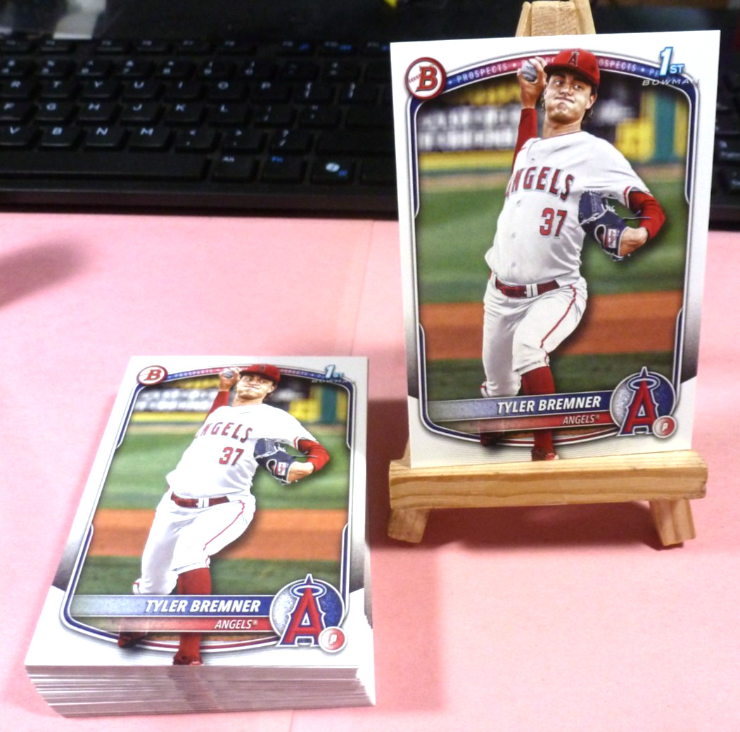 2025 Bowman Draft 1st Bowman Tyler Bremner #BD-37 (45 Card Lot) *154