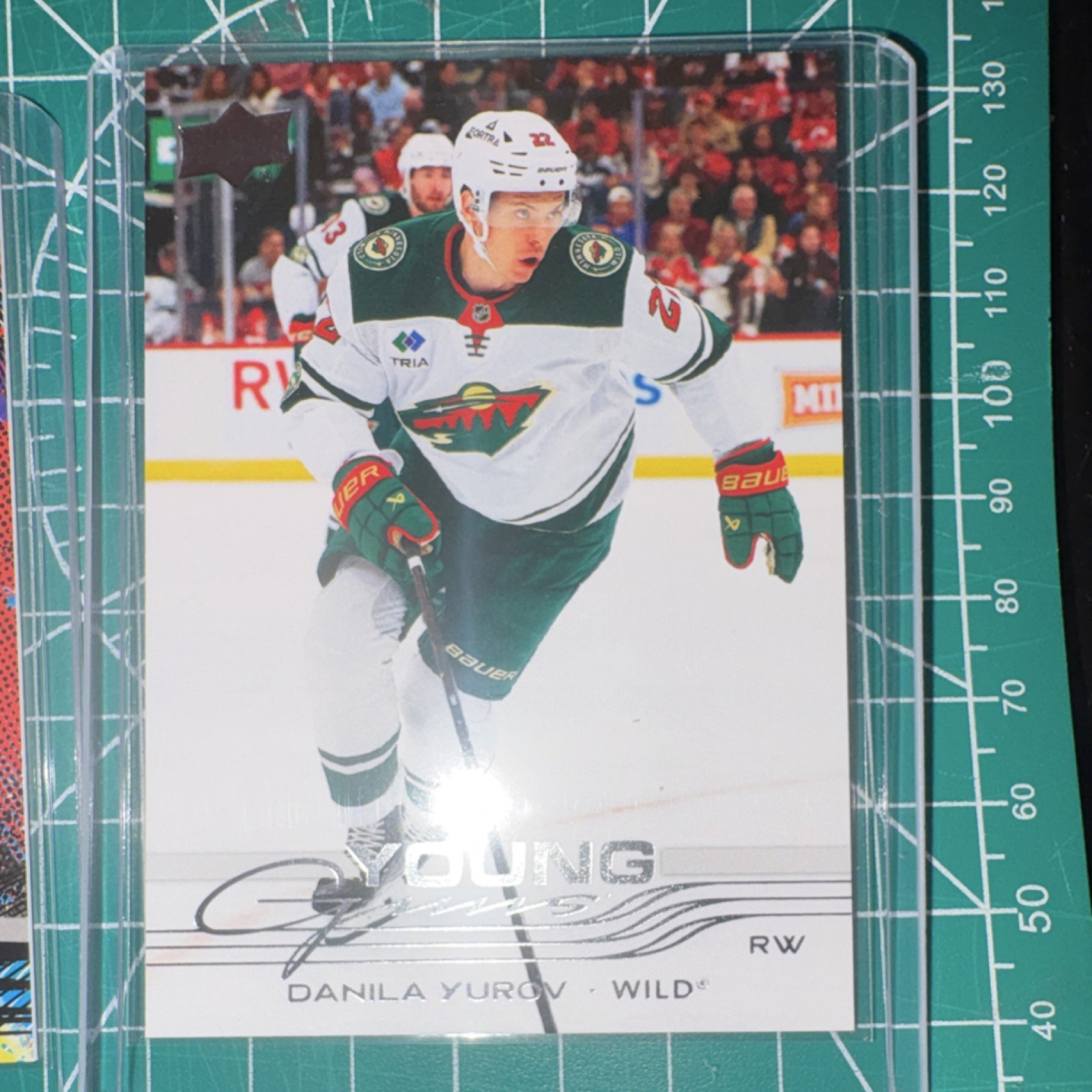 Upper Deck 2025-26 Series 2 Young Guns Rookie Danila Yurov #452 Wild NHL