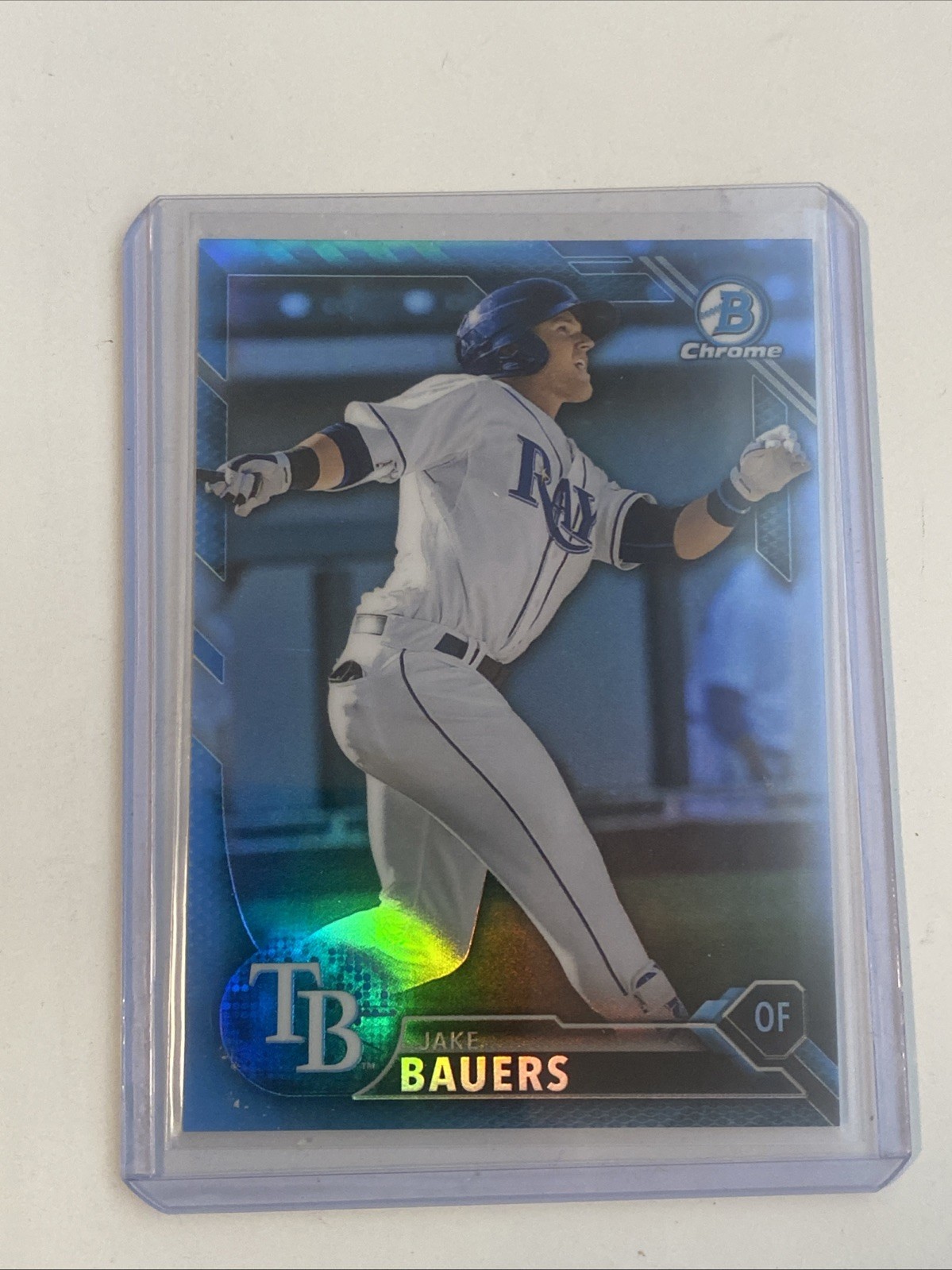 2016 Topps Chrome Rookie /15 Jake Bauers #BCP131