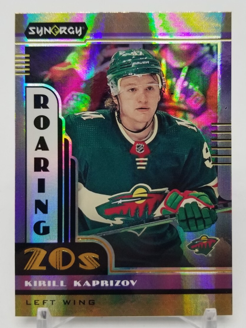 2021-22 Upper Deck Synergy KIRILL KAPRIZOV Roaring 20’s Insert Minnesota Wild