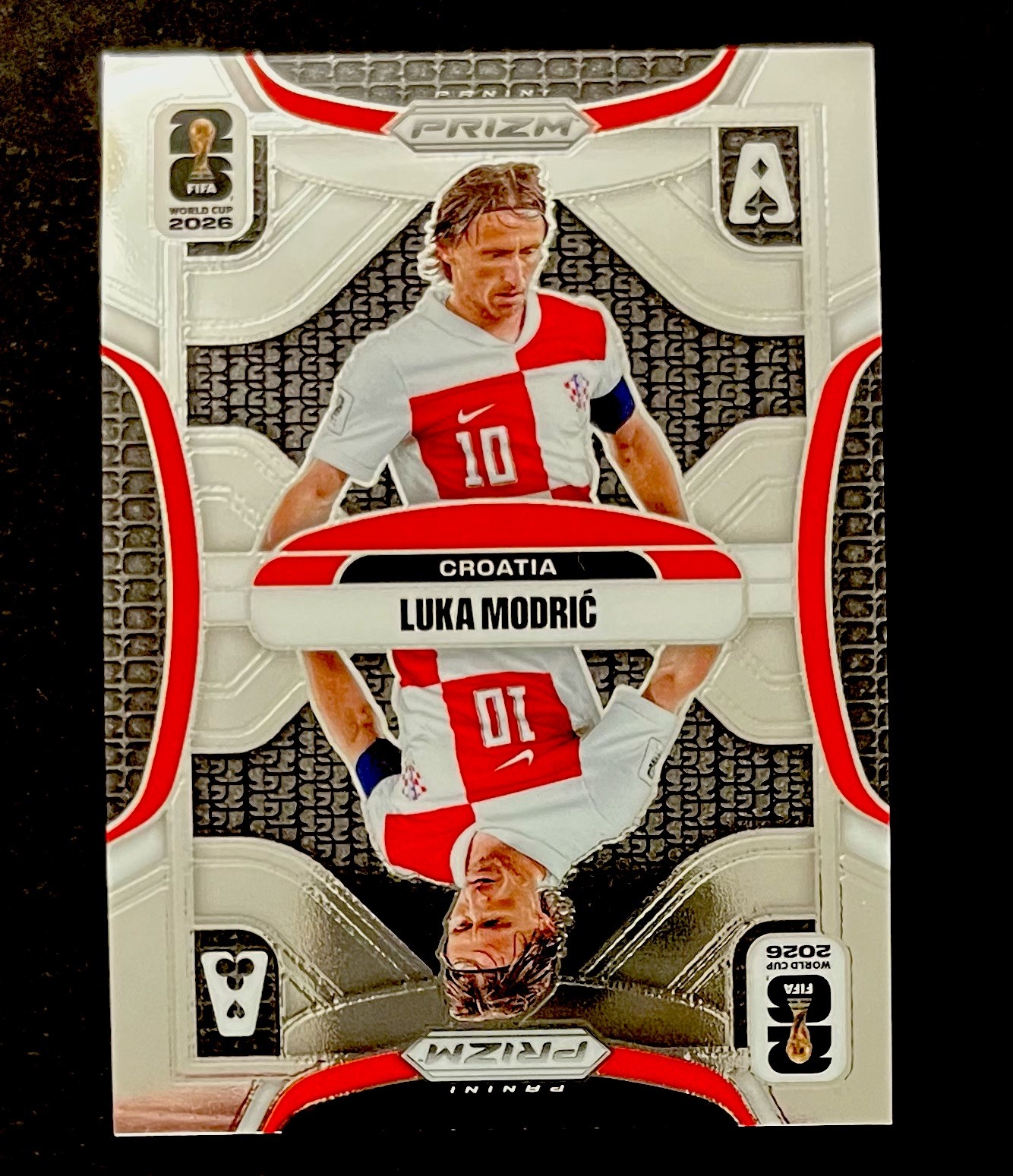 2026 Panini Prizm FIFA World Cup RARE ACES INSERT #7 Luka Modric, Croatia💥