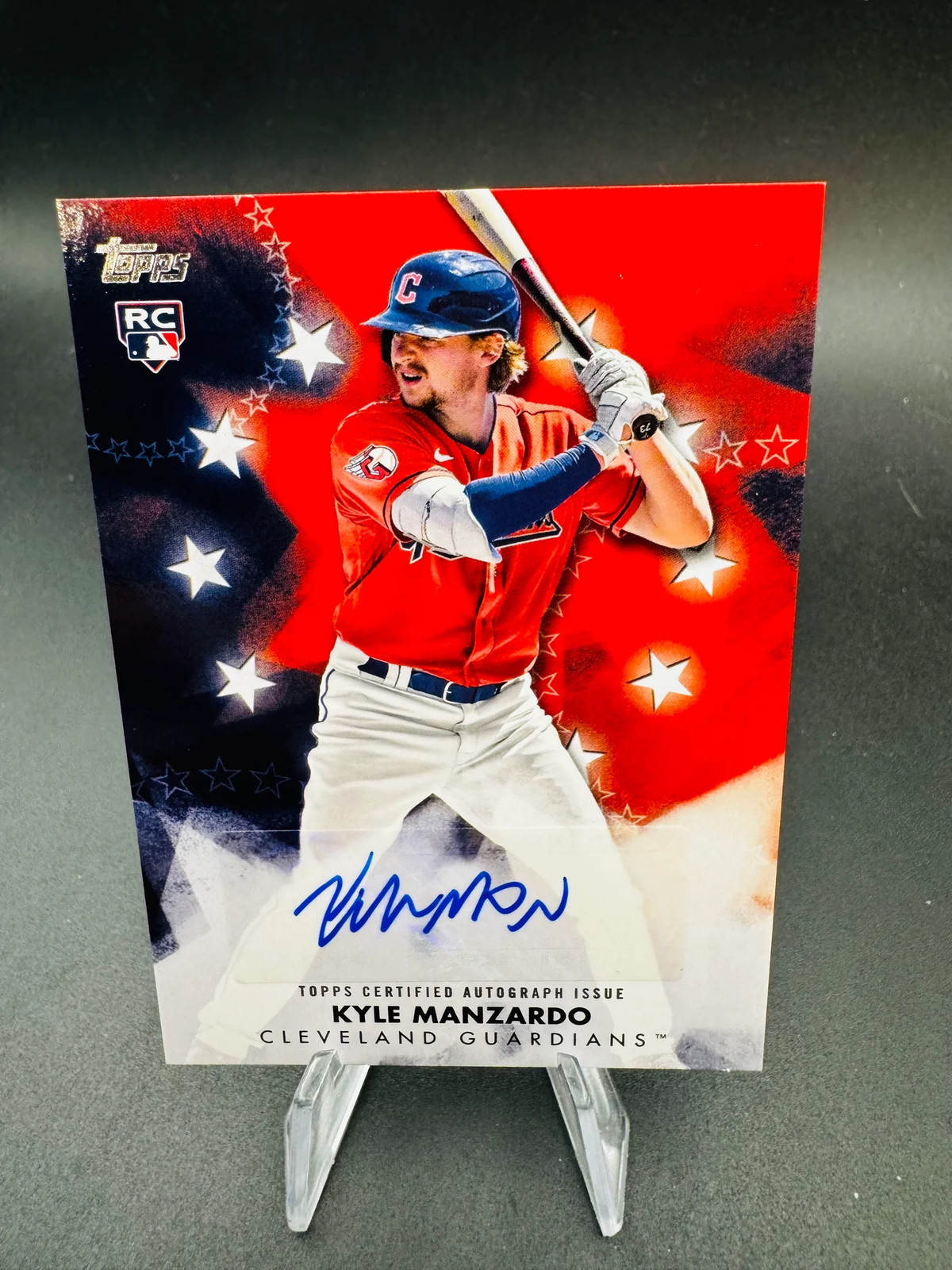 2024 Topps Baseball Stars Autograph Kyle Manzardo #BSA-KM RC