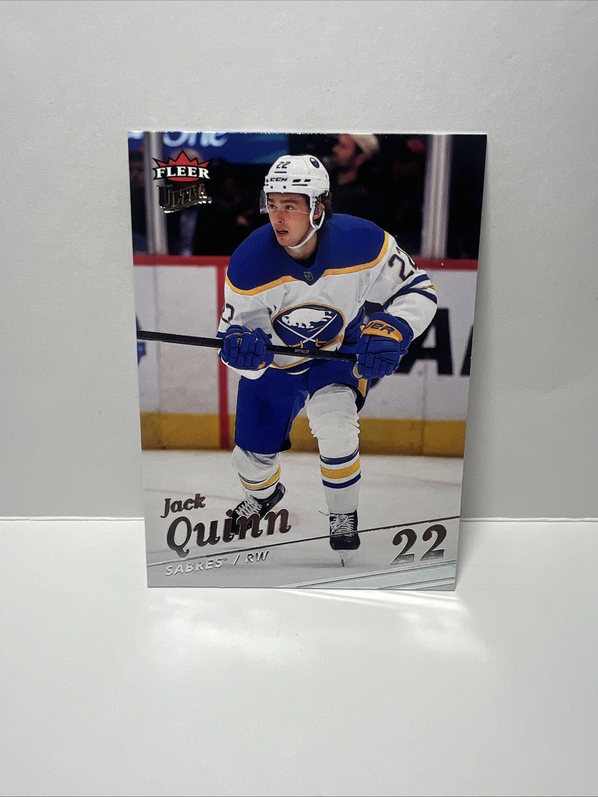 Jack Quinn 2025-26 Fleer Ultra #82 Base Buffalo Sabres