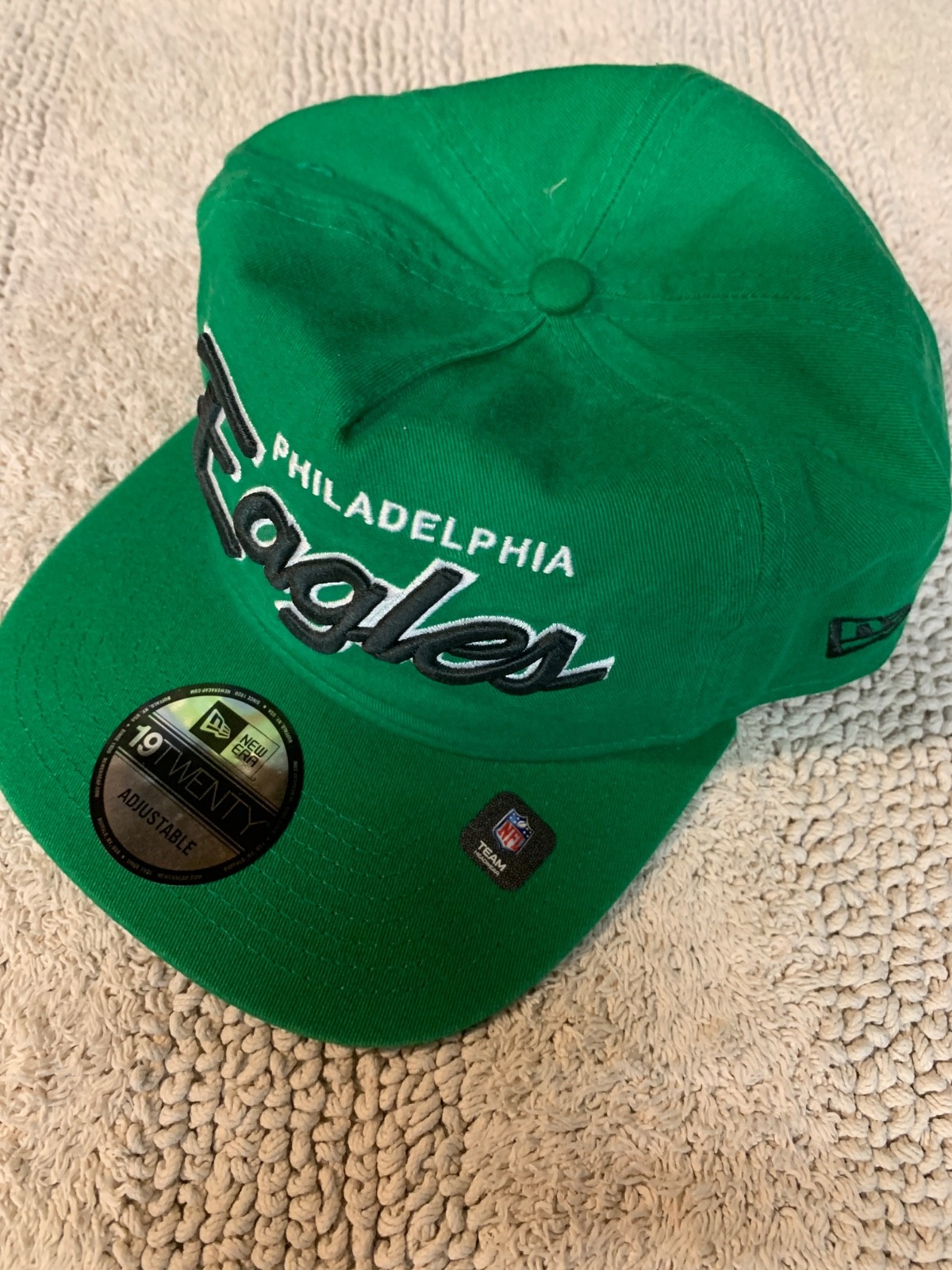 New Era Philadelphia Eagles 19Twenty Kelly Green Retro Snapback Hat Cap NWT