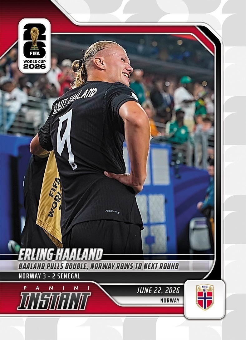 Erling Haaland 2026 Panini Instant FIFA World Cup #95 Norway – Presale