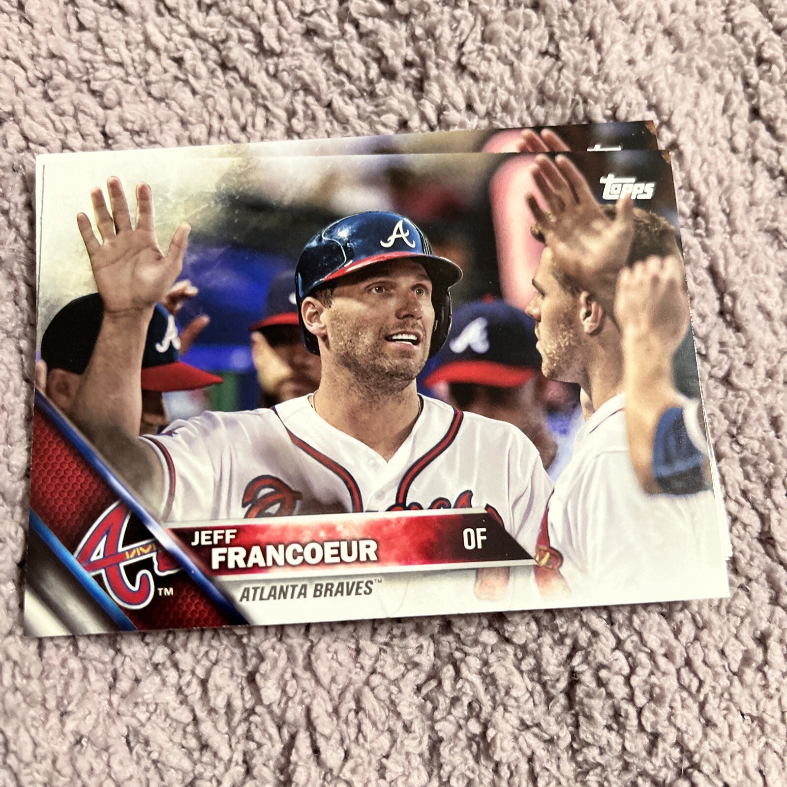 2016 Topps Update Jeff Francoeur #US271 Atlanta Braves