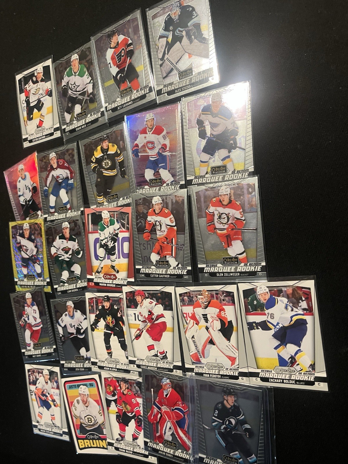 24/25 OPC & OPC Platinum-Marquee Rookie RC Lot. Cutter Gauthier, Will Smith…25 !