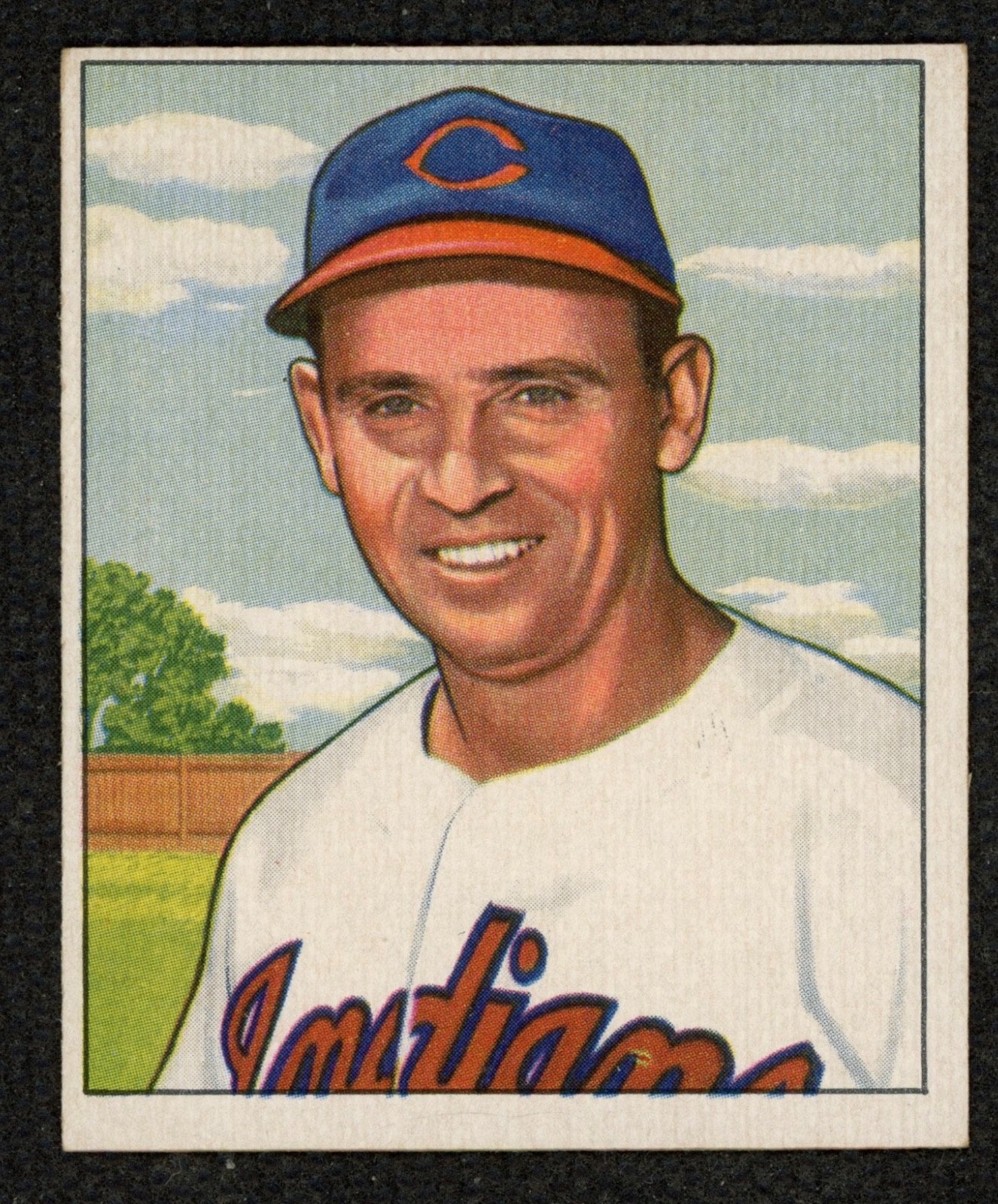 1950 Bowman #129 Joe Flash Gordon ^^ Cleveland Indians ~ NM
