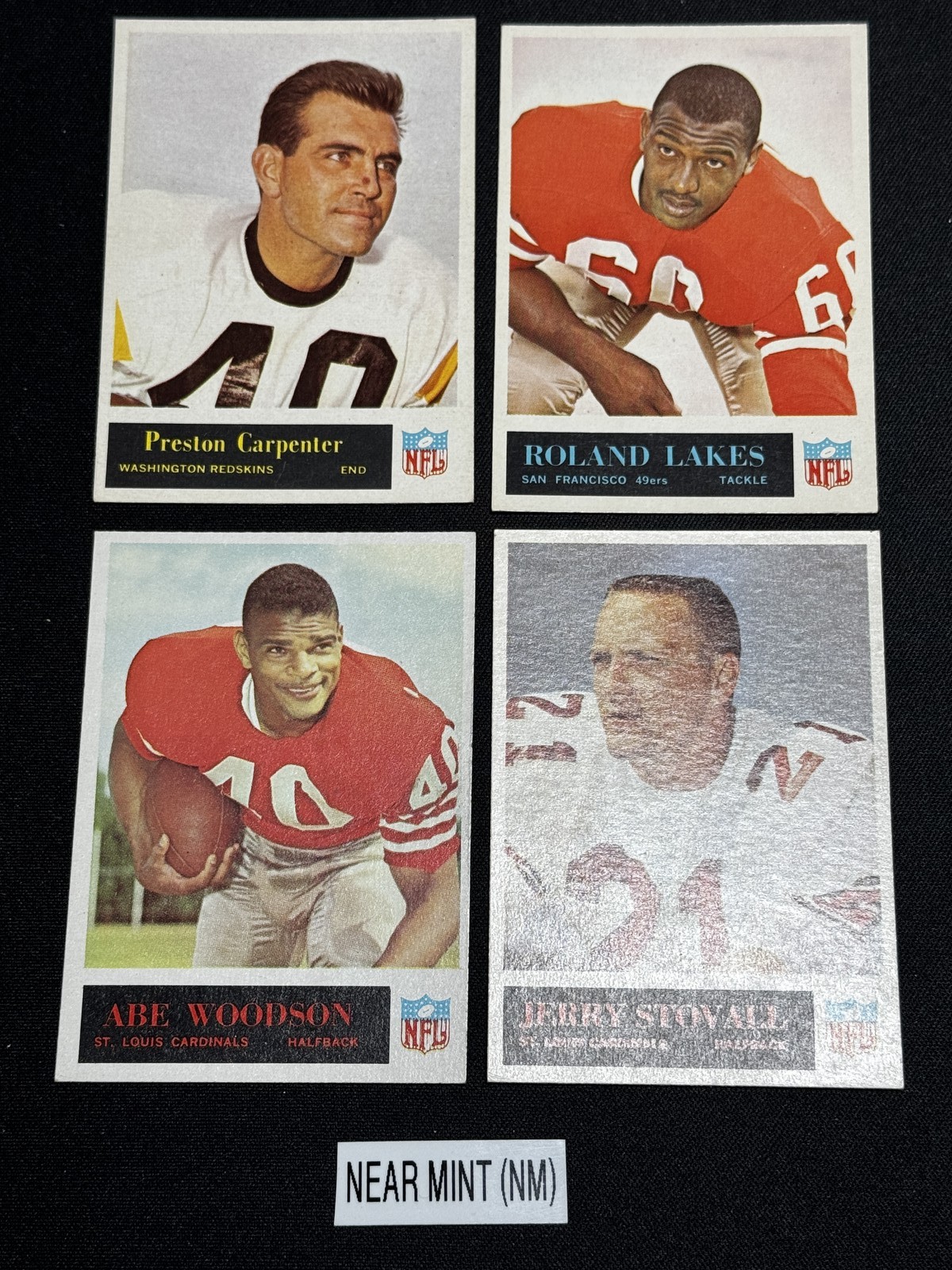 1965 Philadelphia Football Cards 1-198 (P-NM) – You Pick – Complete Your Set