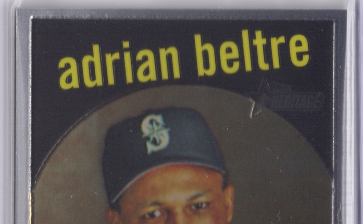 2008 Topps Heritage Chrome Adrian Beltre /1959 HOF Seattle Mariners #C121