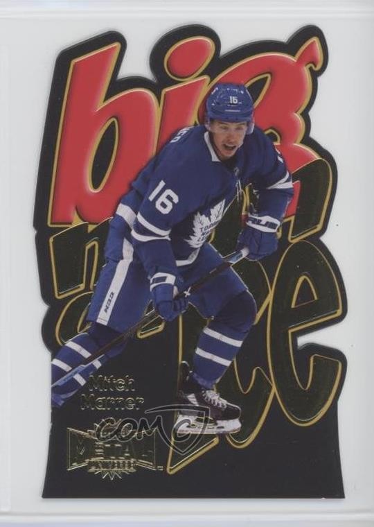 2021-22 Skybox Metal Universe Big Man on Ice Gold 56/96 Mitch Marner #BM-29 0x1