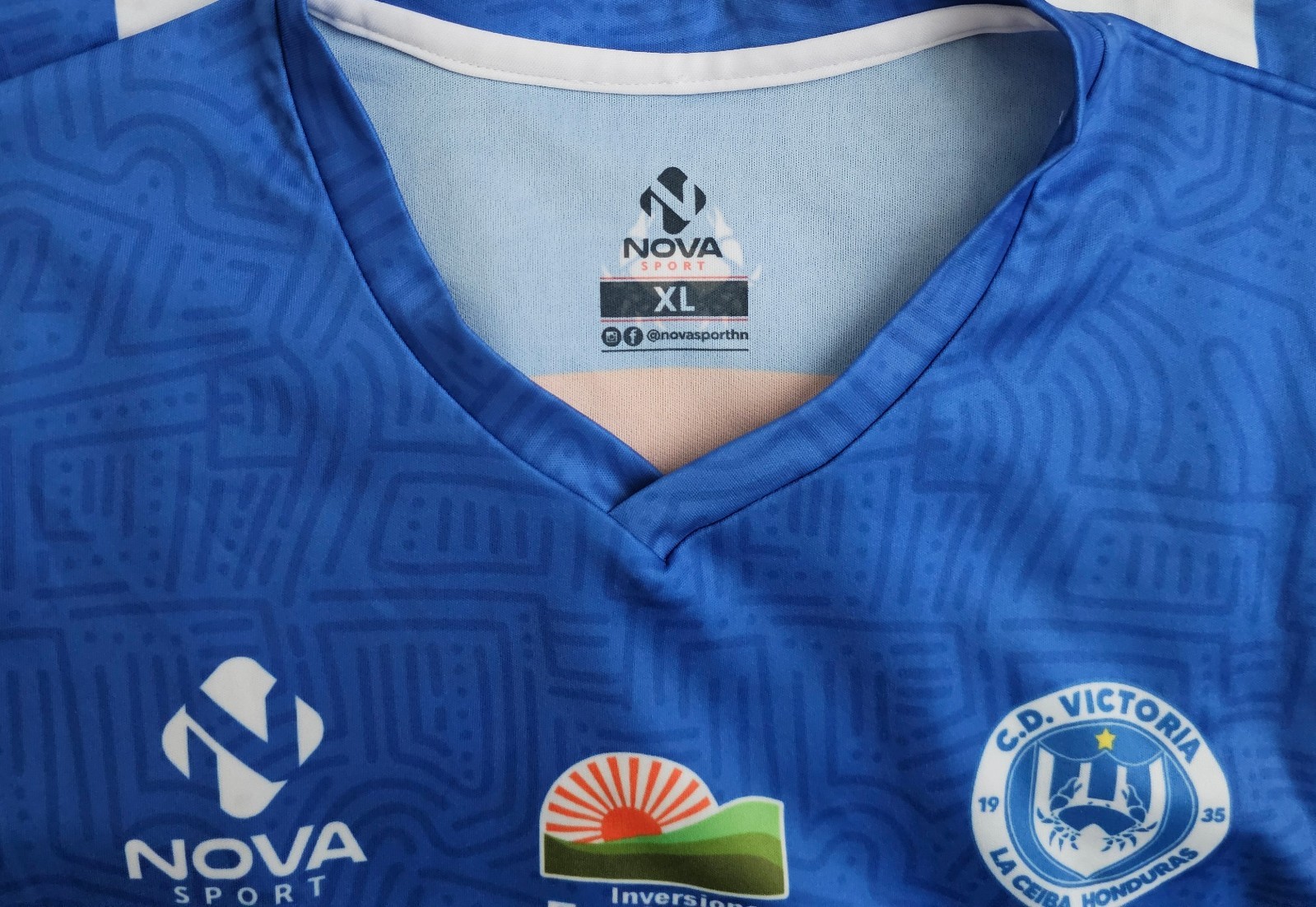 Club Deportivo Victoria La Ceiba Honduras Nova Sports Soccer Jersey 2021-2022 XL