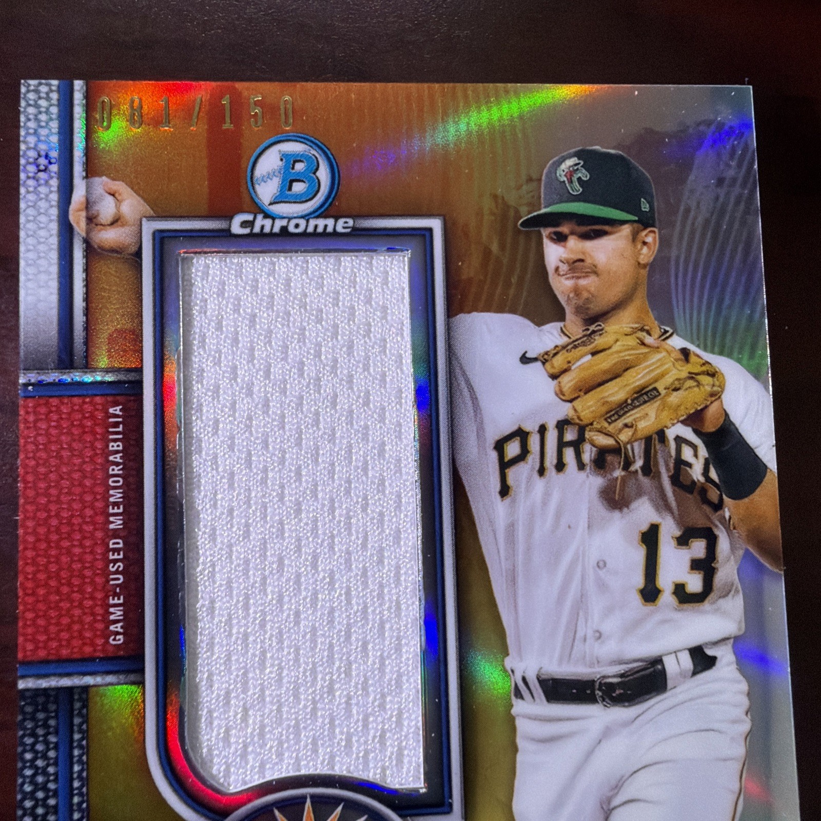 2023 Bowman Chrome – 2022 Afl Relics Nick Gonzales #AFLR-NG /150 (MEM, RC)