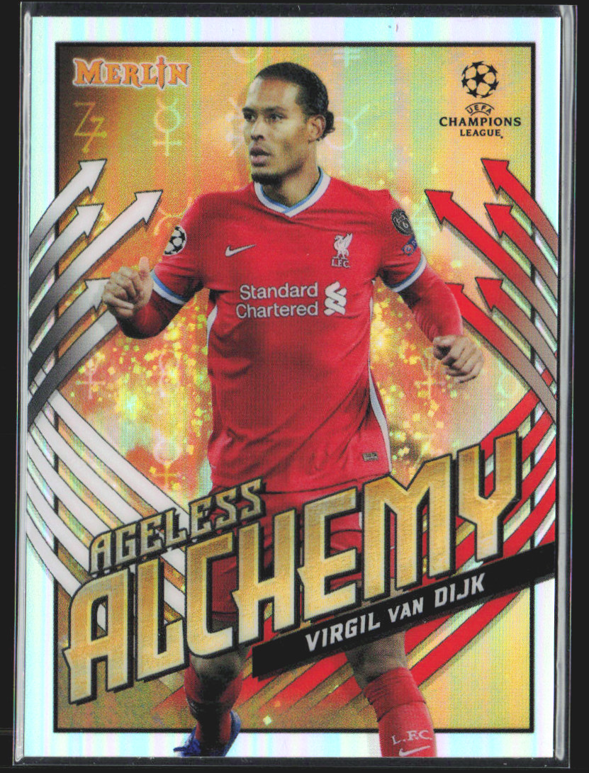2021 Unknown 2021 Topps Merlin Virgil Van Dijk #AA-VV