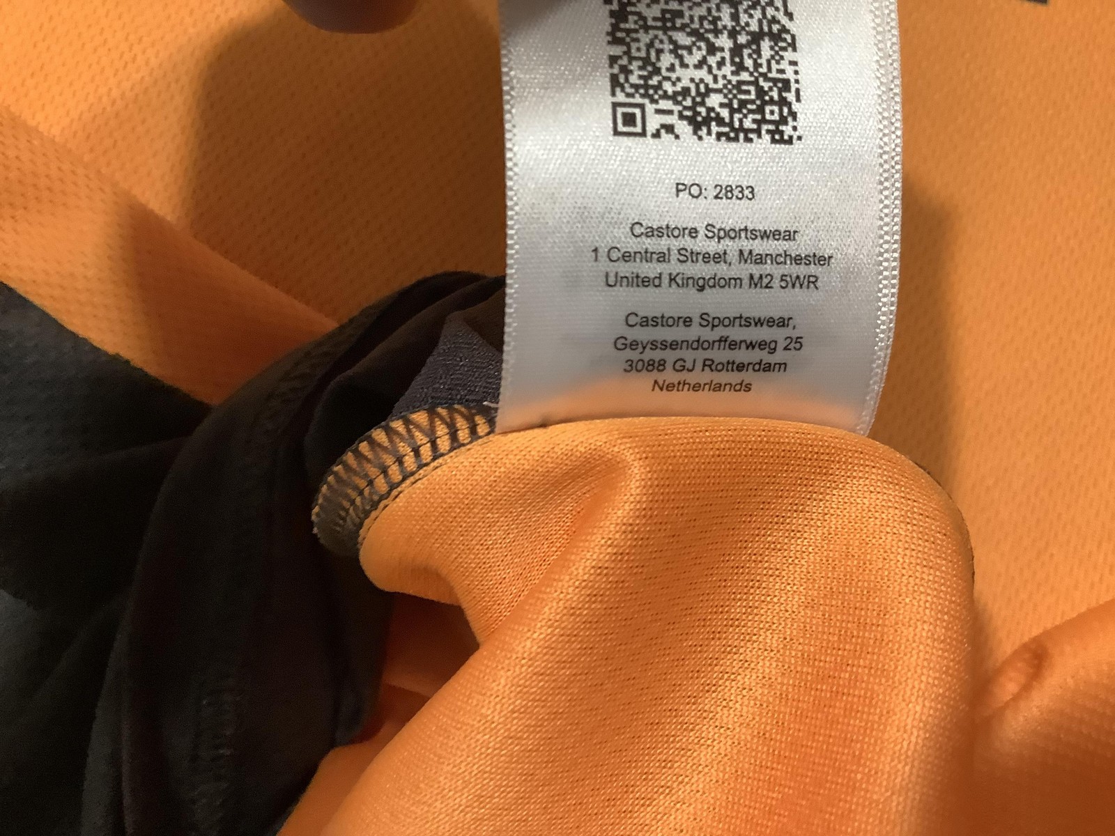 McLaren Formula 1 Team Shirt Mens Large Orange F1 Racing Castore Norris 4