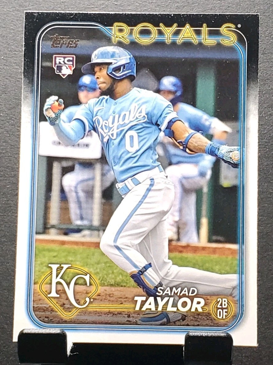 2024 Topps #32 Samad Taylor RC ROYALS Rookie Baseball card⚾️NM/MT