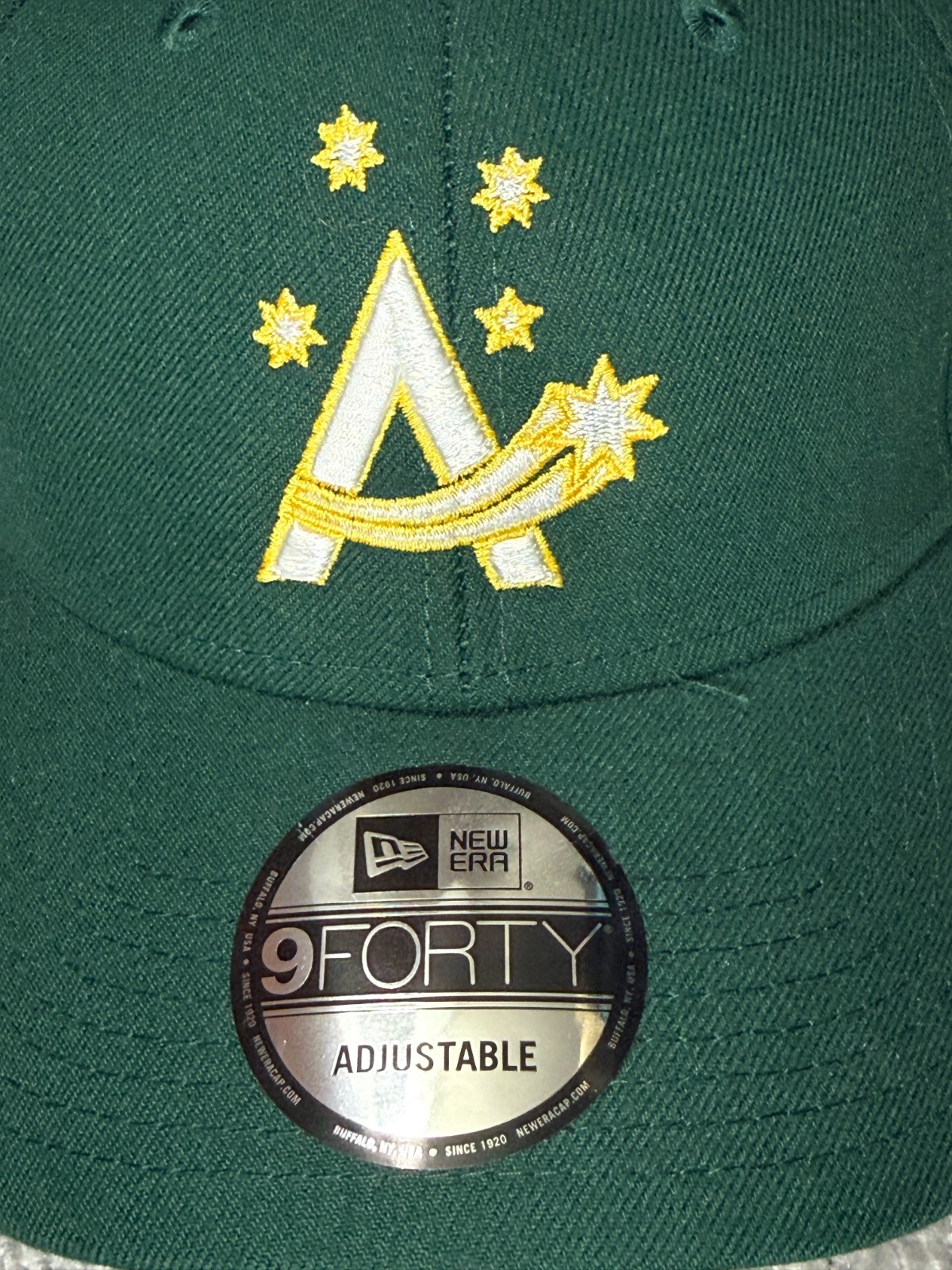 Australia 2023 World Baseball Classic Green 9FORTY Hook & Loop Adjustable Hat