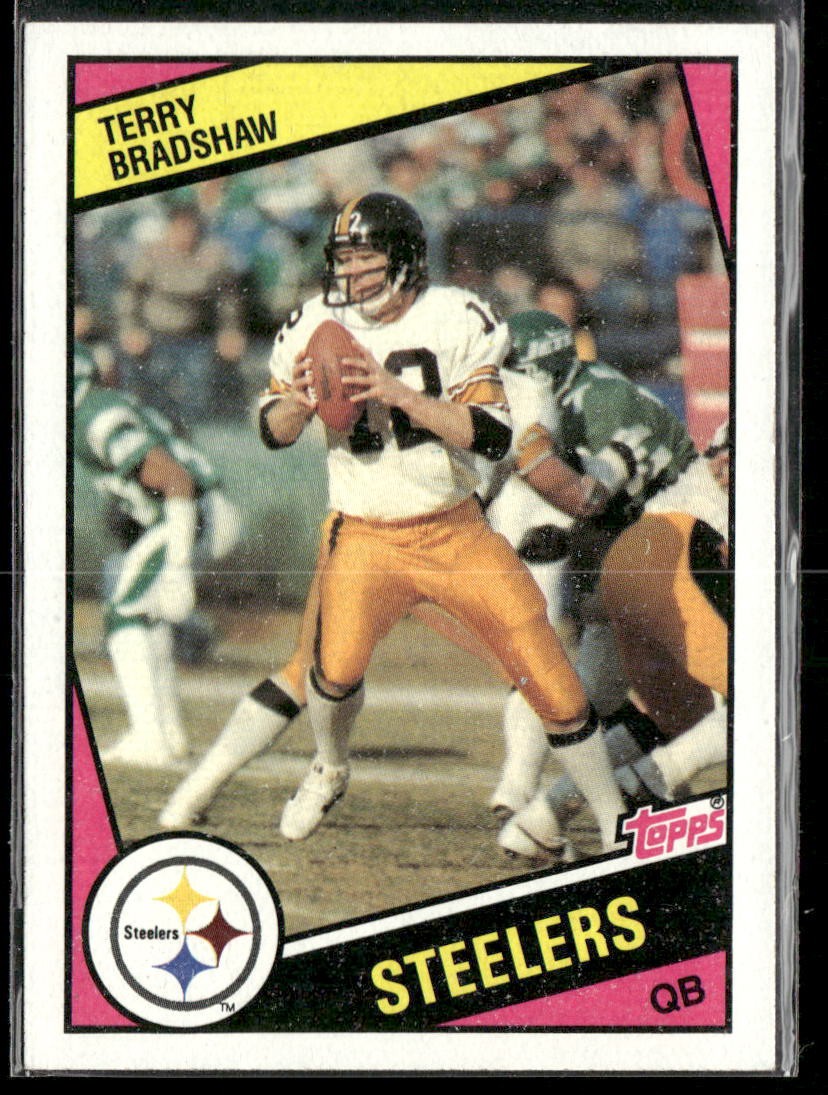 1984 Topps Terry Bradshaw #162 Pittsburgh Steelers