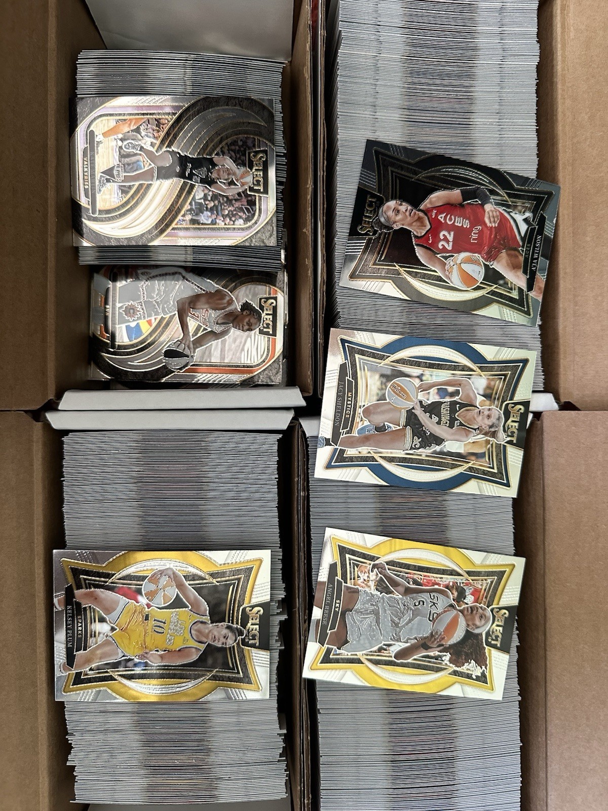 2025 Panini Select WNBA Vet Concourse And Premier Base 800+ Cards Packaged!