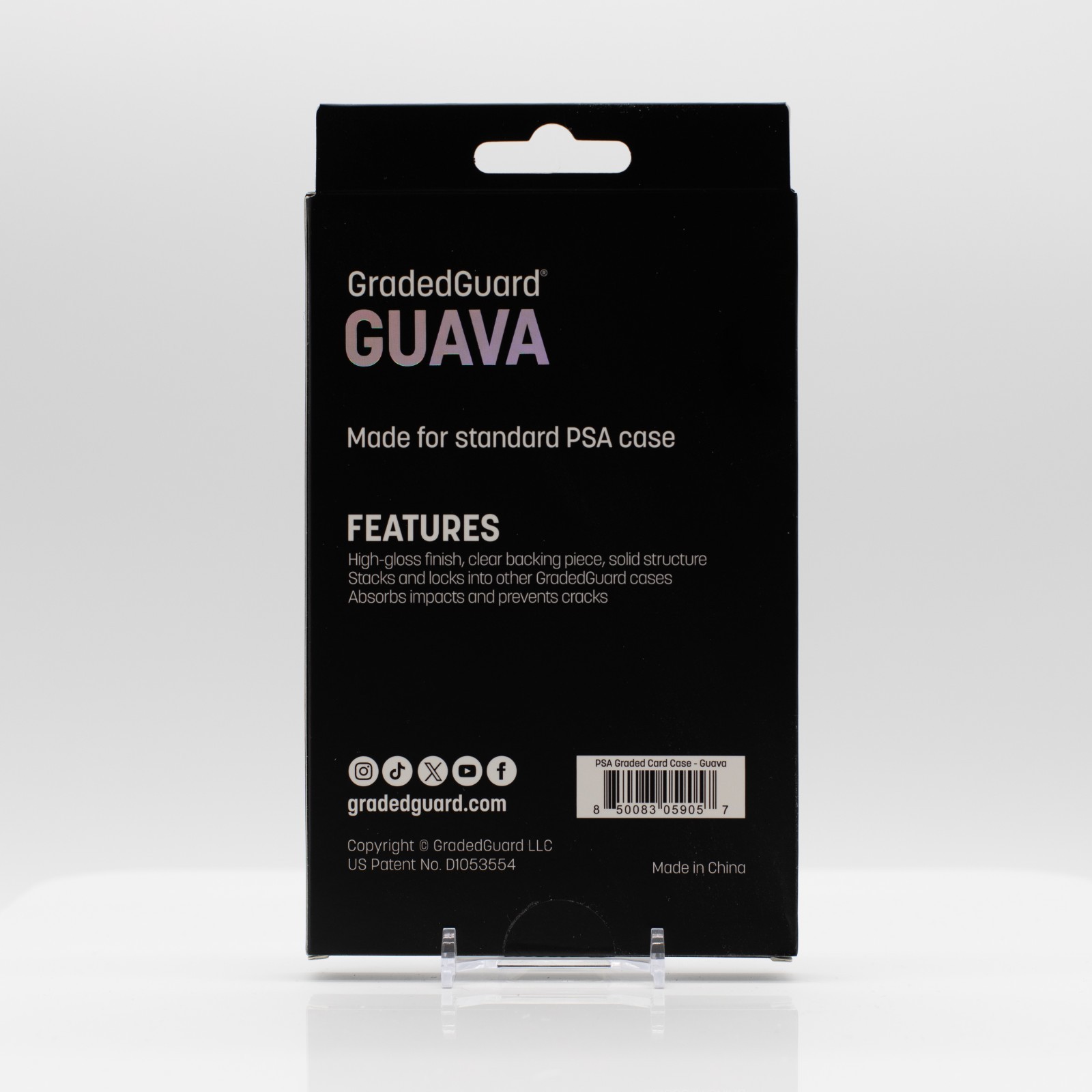 GradedGuard PSA Graded Card Case Guard Protector GUAVA Limited Edition Exclusive