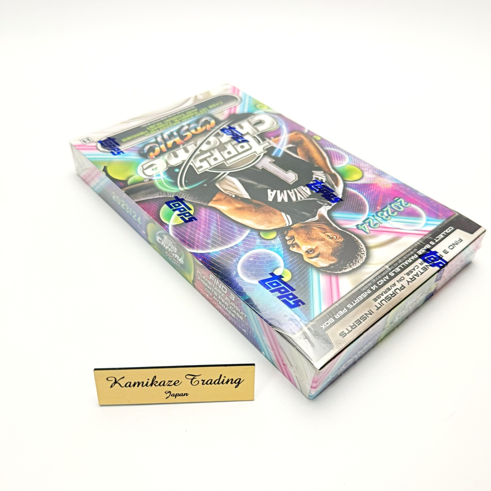 2023-24 Topps Cosmic Chrome Basketball Hobby Box Sealed Wembanyama Auto