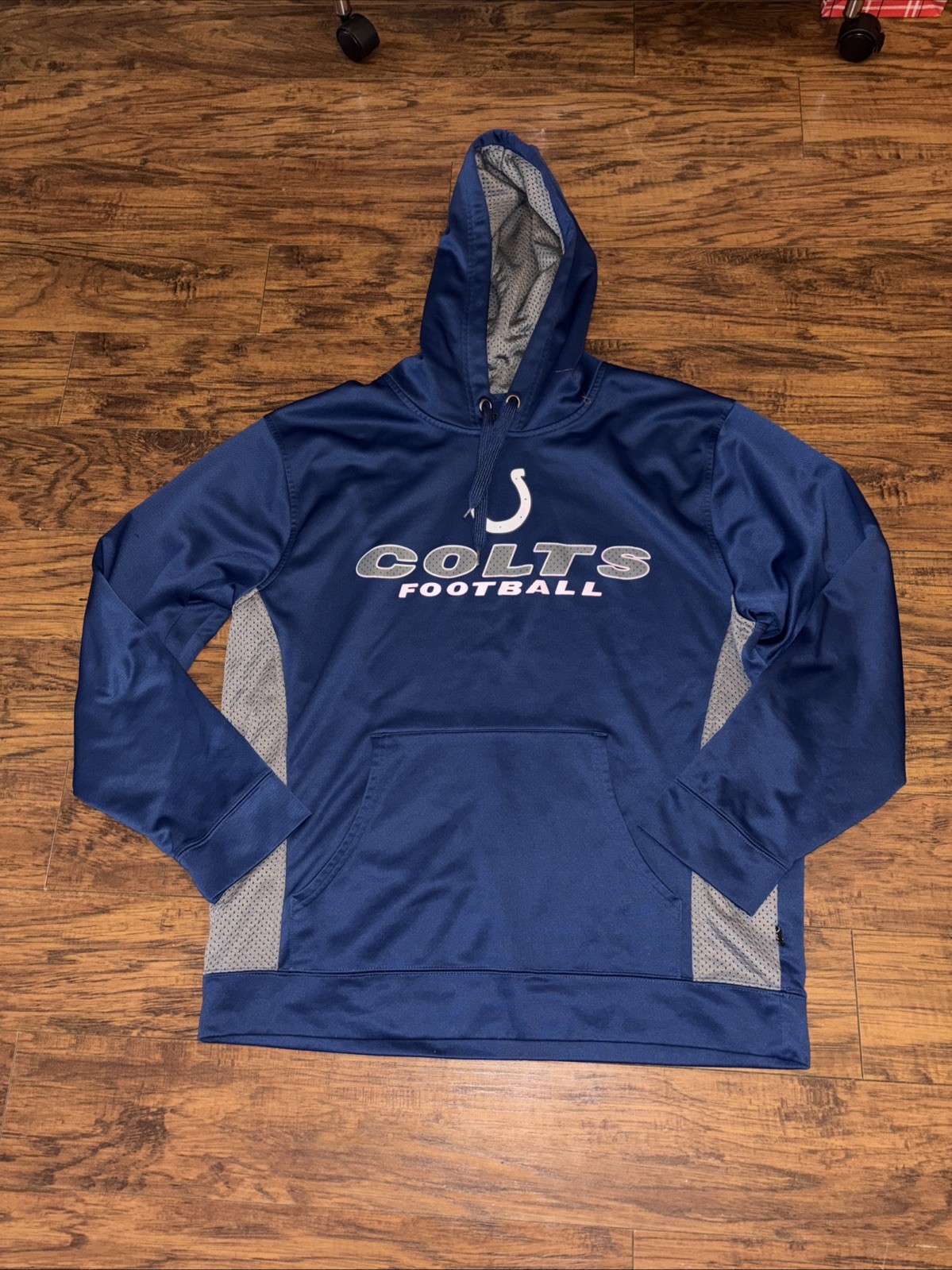 Nike NFL Team Apparel Indianapolis Colts Blue Hoodie Men’s Size Medium L