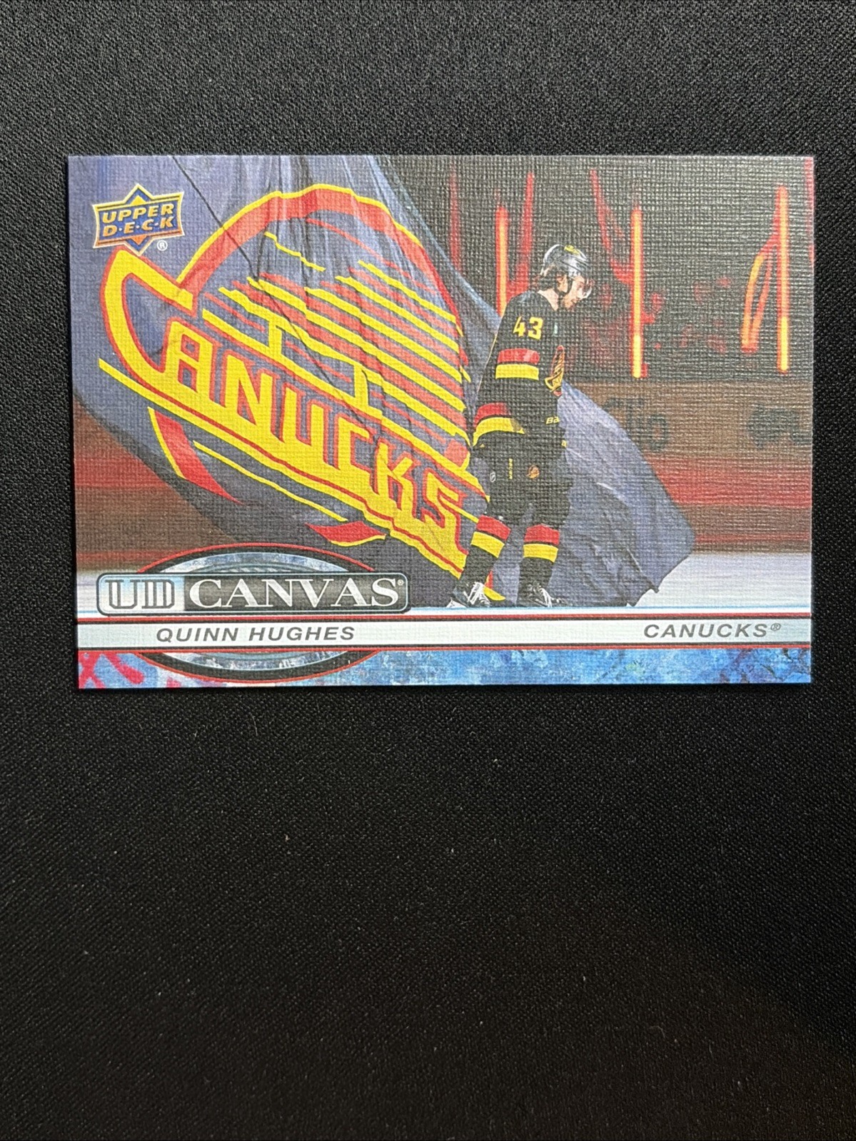 25-26 UD Series 2 Hockey Canvas C-158 Quinn Hughes