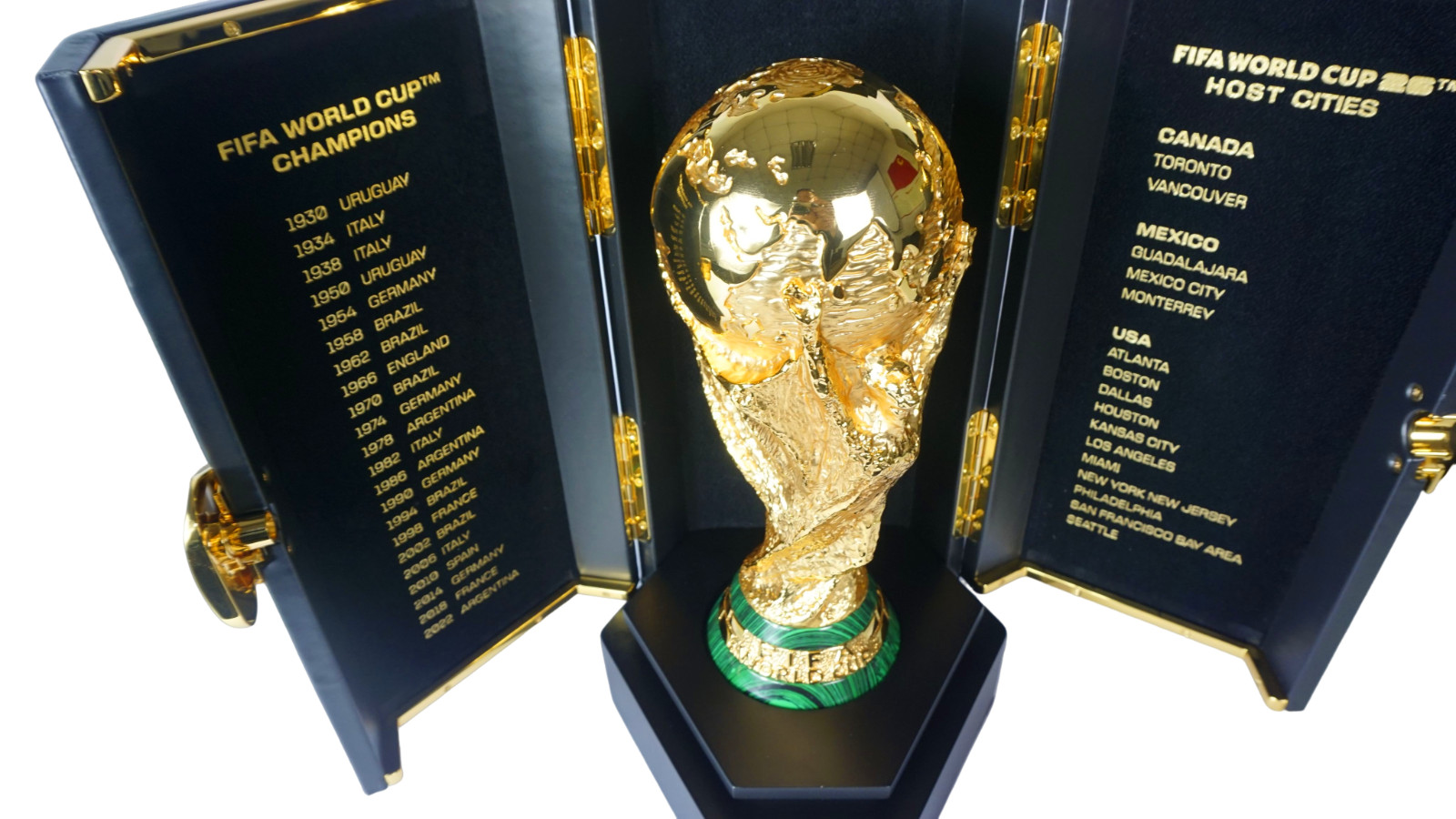 2026 FIFA World Cup Trophy 24K Gold Limited Edition Last 50 UNITS AVAILABLE