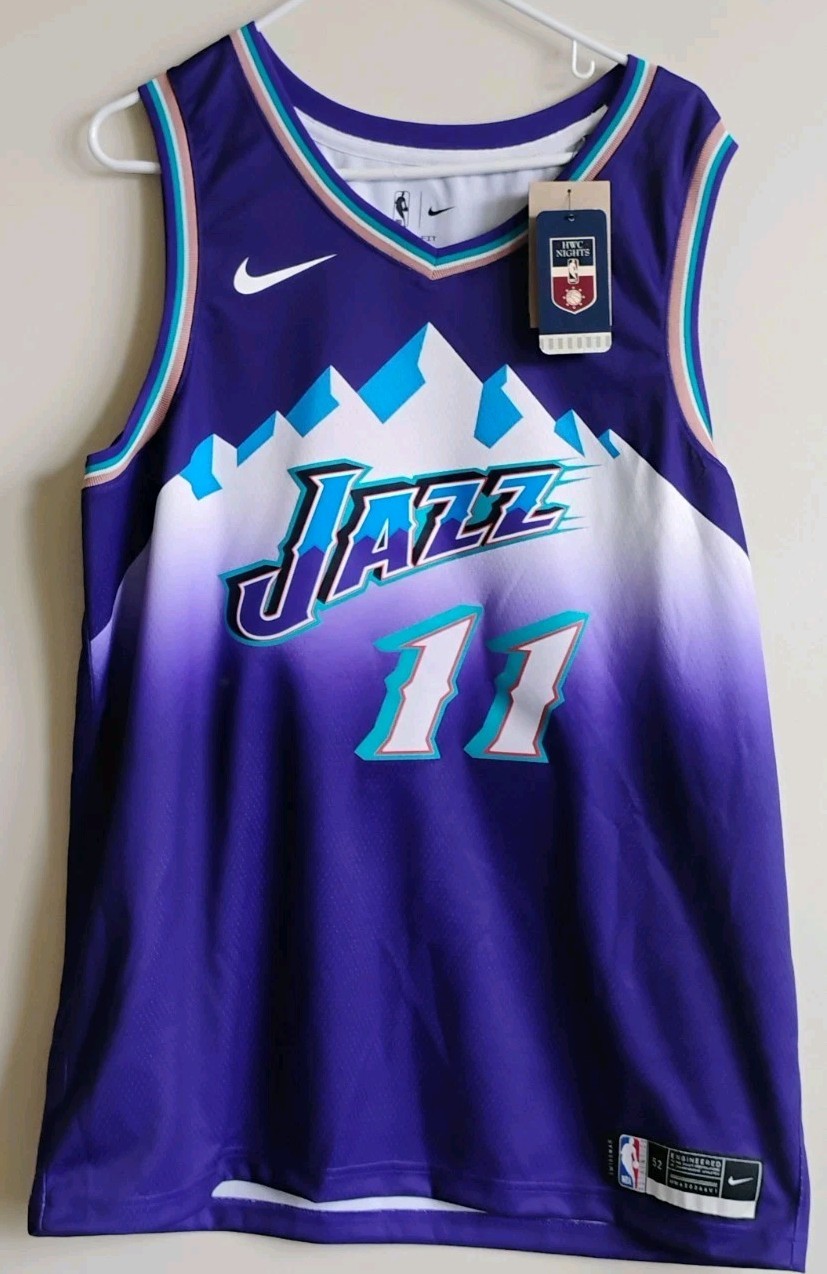NEW Mike Conley Utah Jazz Nike Classic Edition “Mountain” Swingman Jersey Men’s